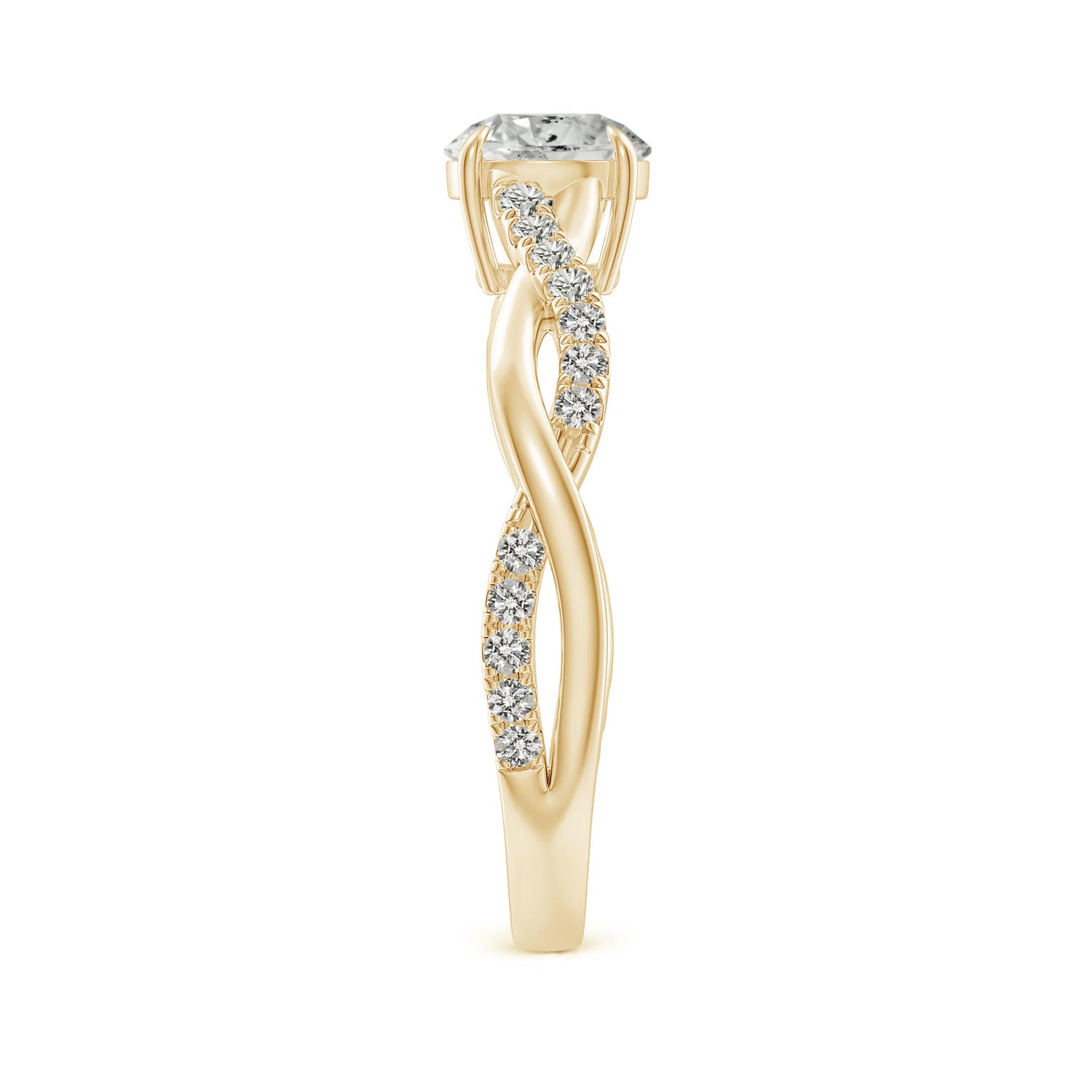 K, I3 / 0.99 CT / 14 KT Yellow Gold