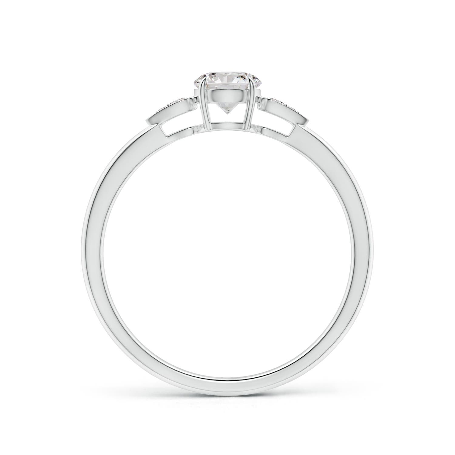 I-J, I1-I2 / 0.38 CT / 14 KT White Gold