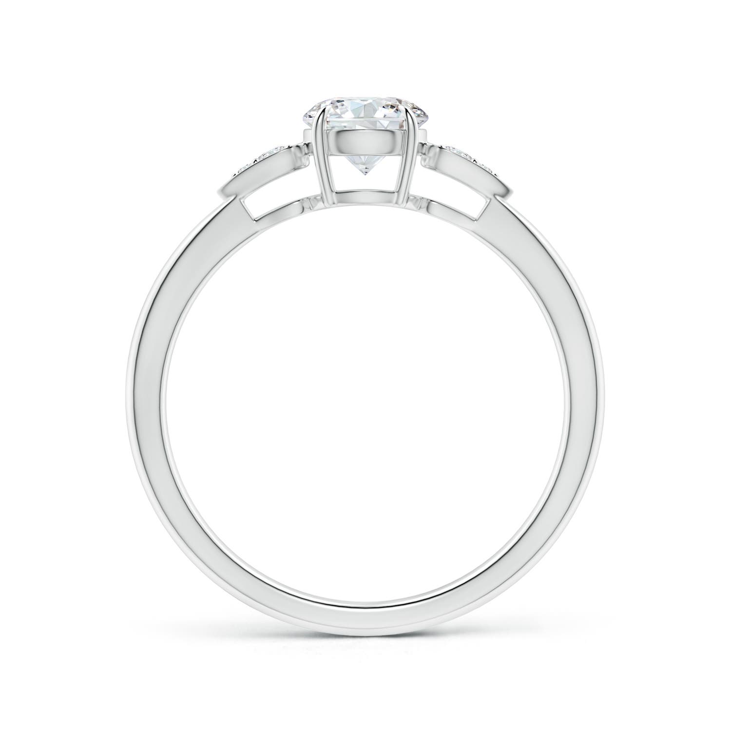 G, VS2 / 0.59 CT / 14 KT White Gold