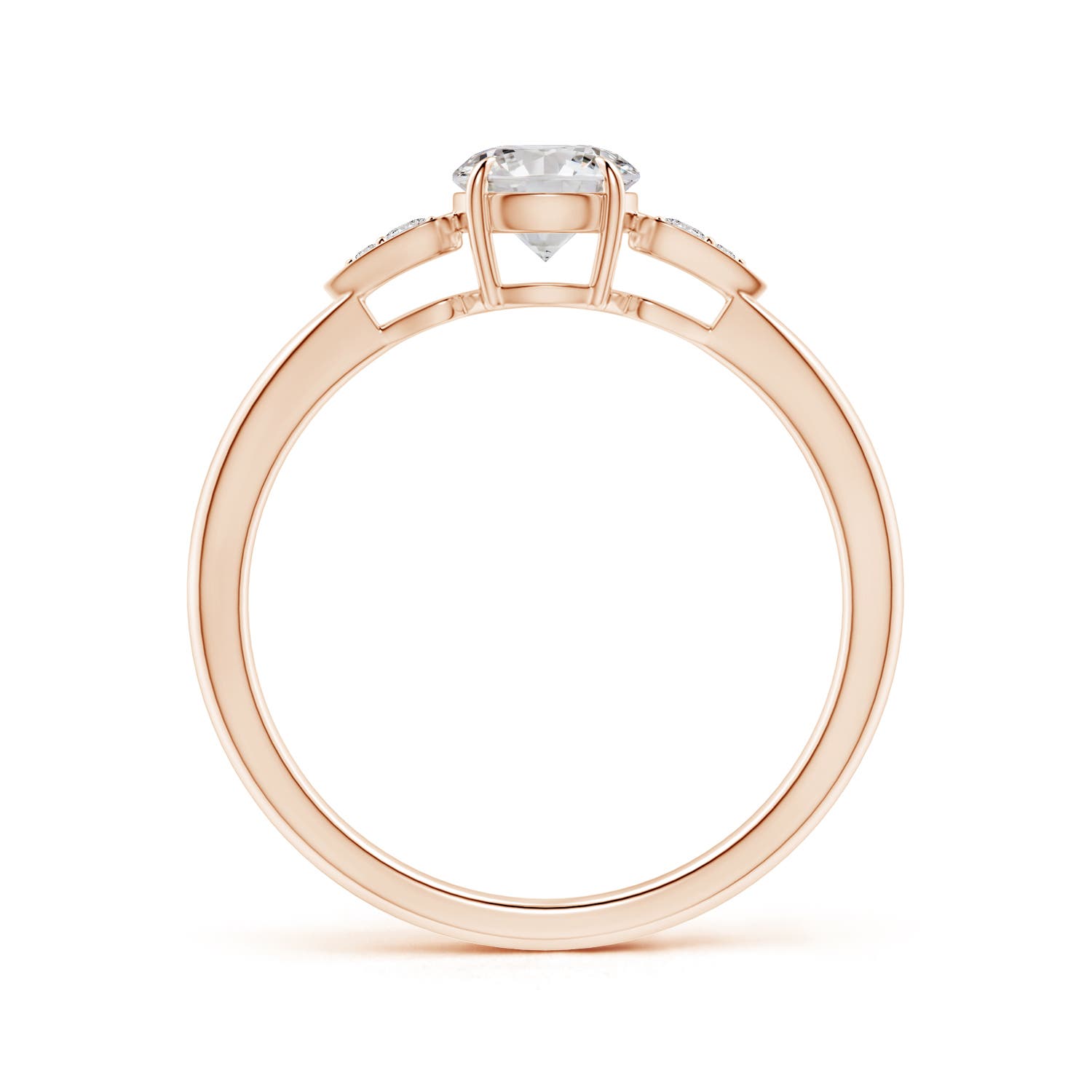 I-J, I1-I2 / 0.59 CT / 14 KT Rose Gold