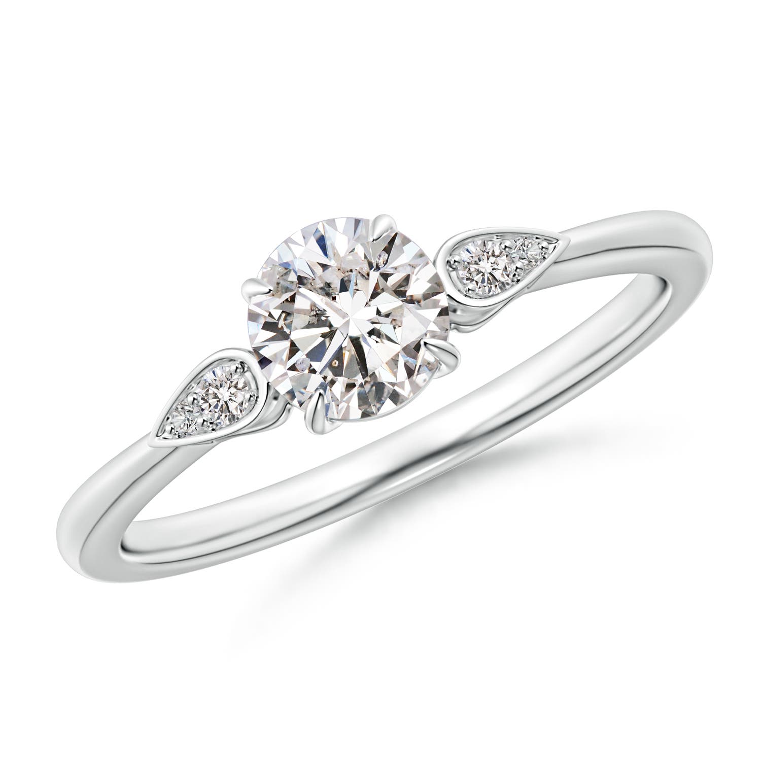 I-J, I1-I2 / 0.59 CT / 14 KT White Gold