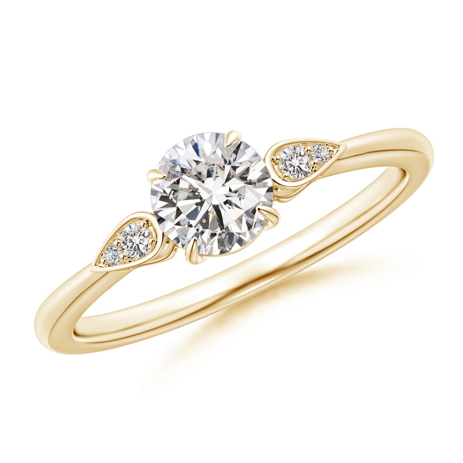 I-J, I1-I2 / 0.59 CT / 14 KT Yellow Gold