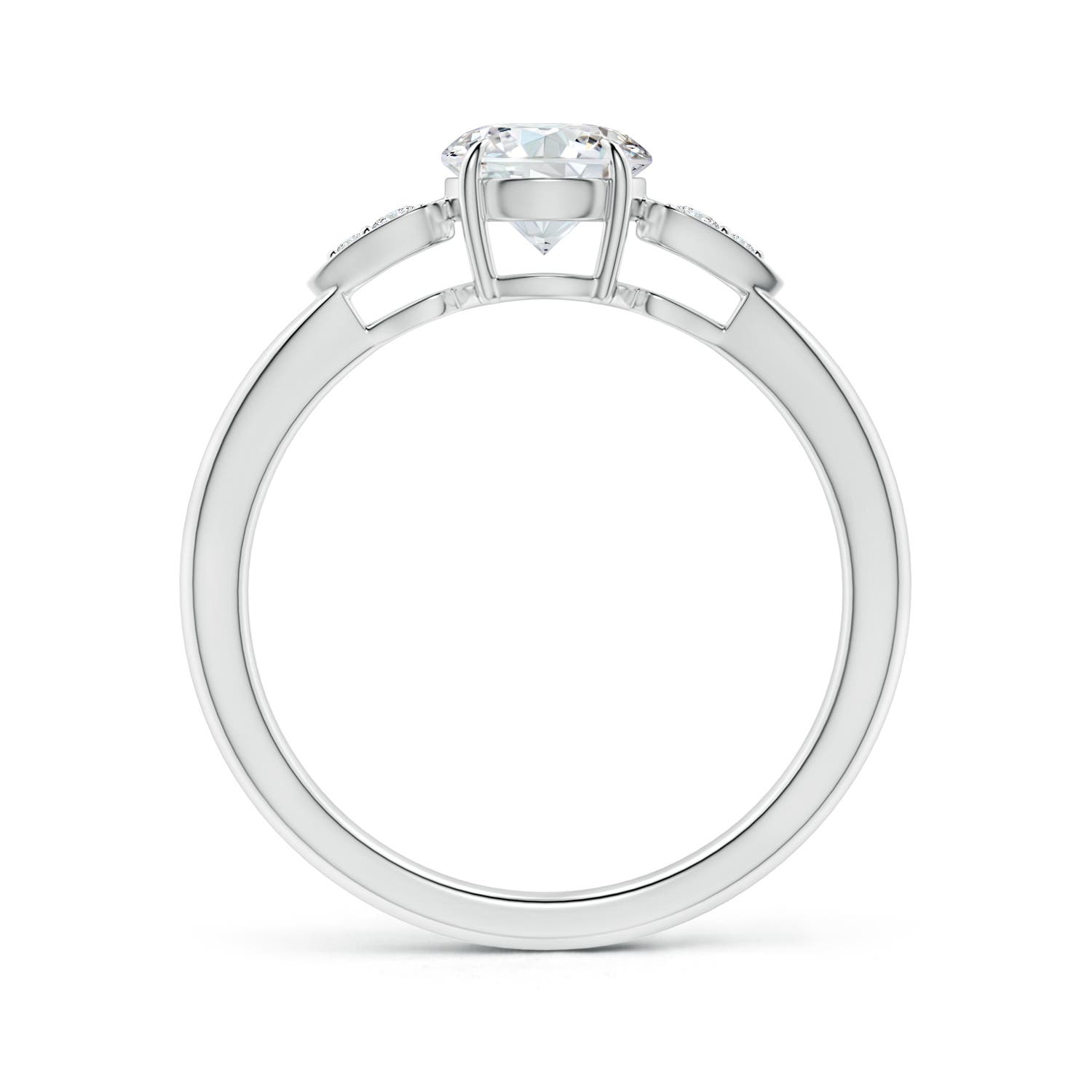 G, VS2 / 0.86 CT / 14 KT White Gold