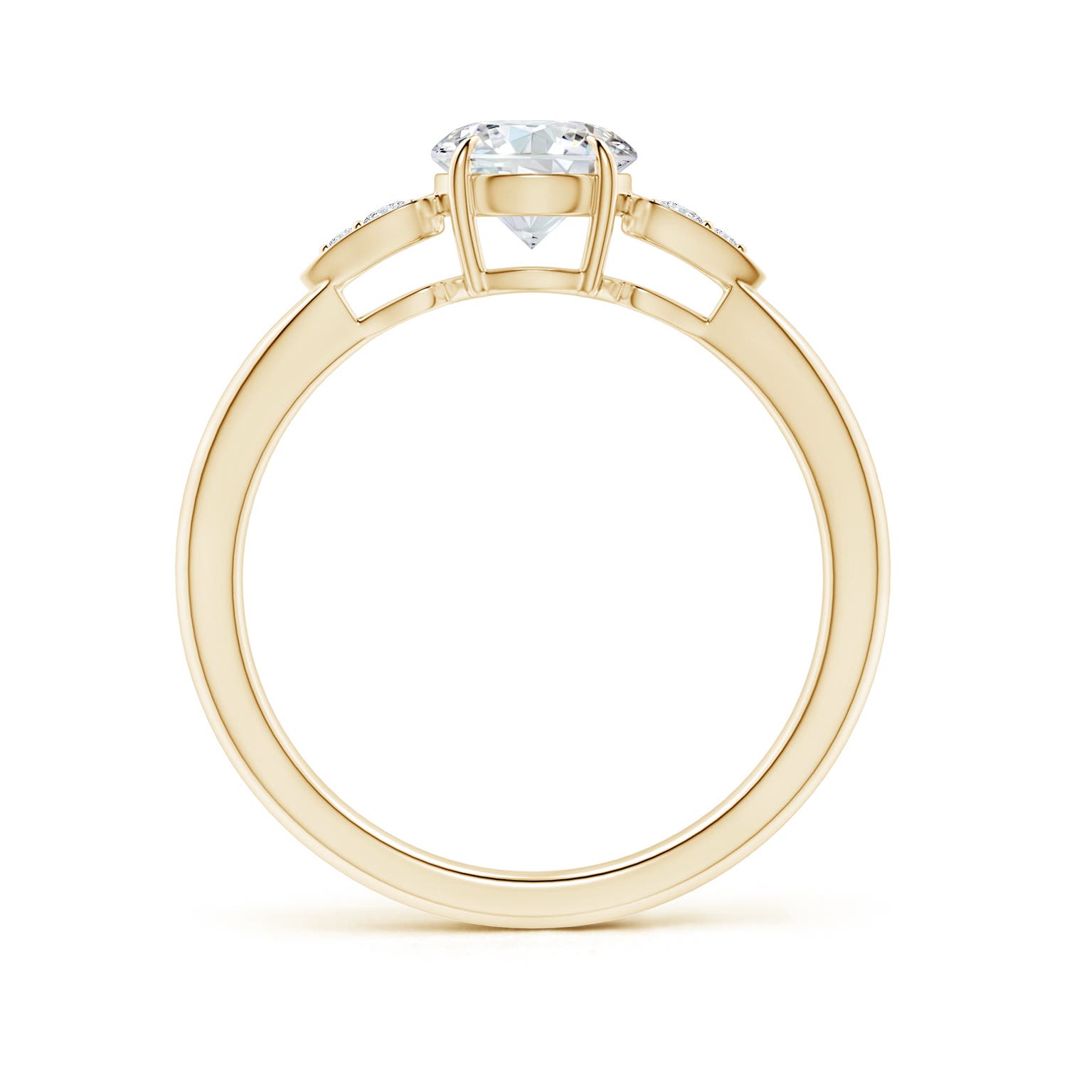 G, VS2 / 0.86 CT / 14 KT Yellow Gold