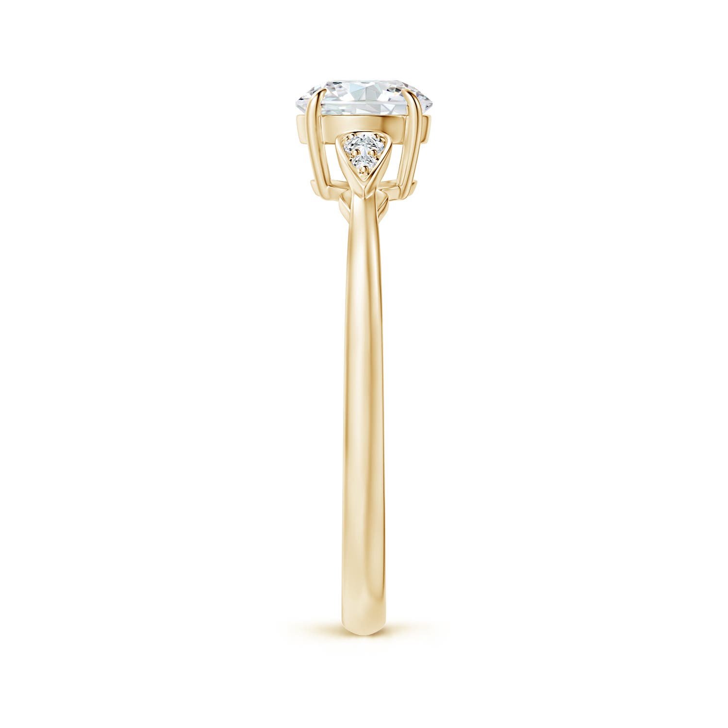 G, VS2 / 0.86 CT / 14 KT Yellow Gold