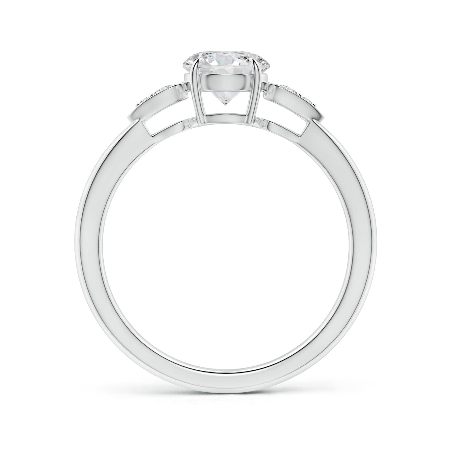 H, SI2 / 0.86 CT / 14 KT White Gold