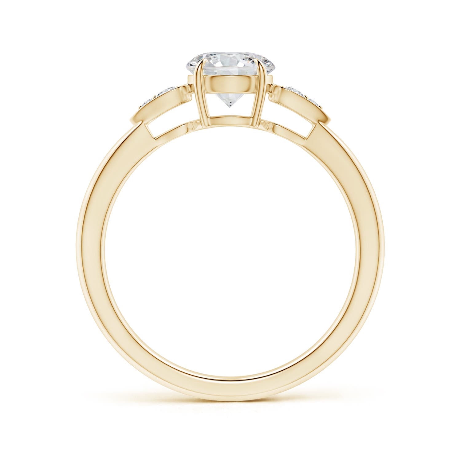 H, SI2 / 0.86 CT / 14 KT Yellow Gold