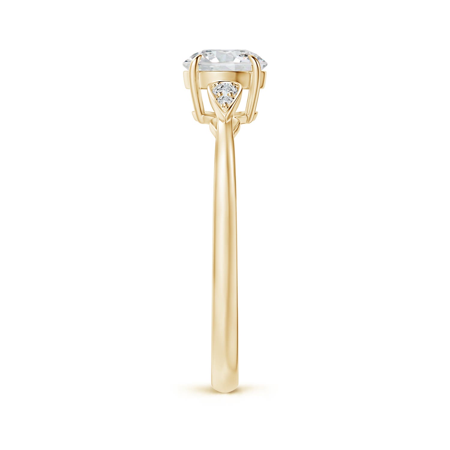 H, SI2 / 0.86 CT / 14 KT Yellow Gold