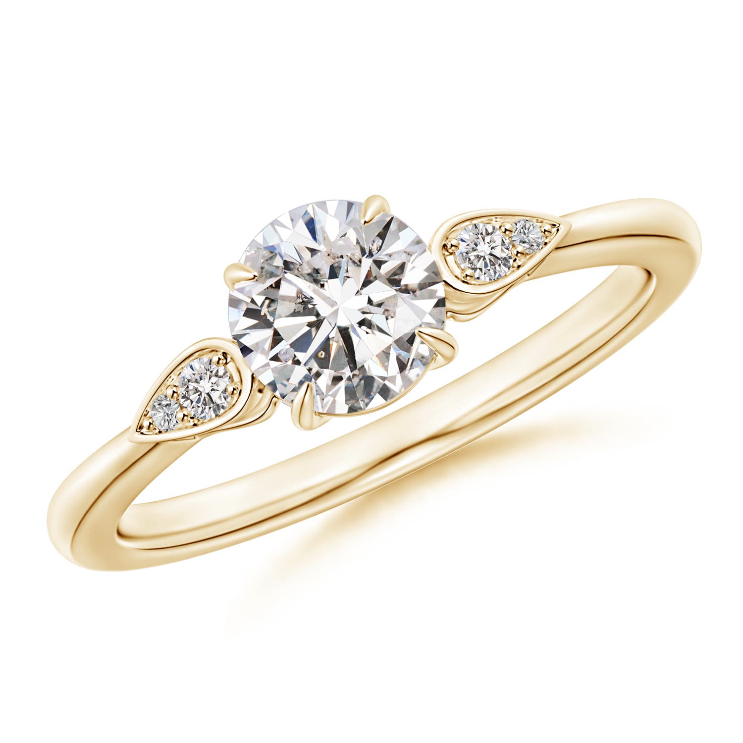 I-J, I1-I2 / 0.86 CT / 14 KT Yellow Gold