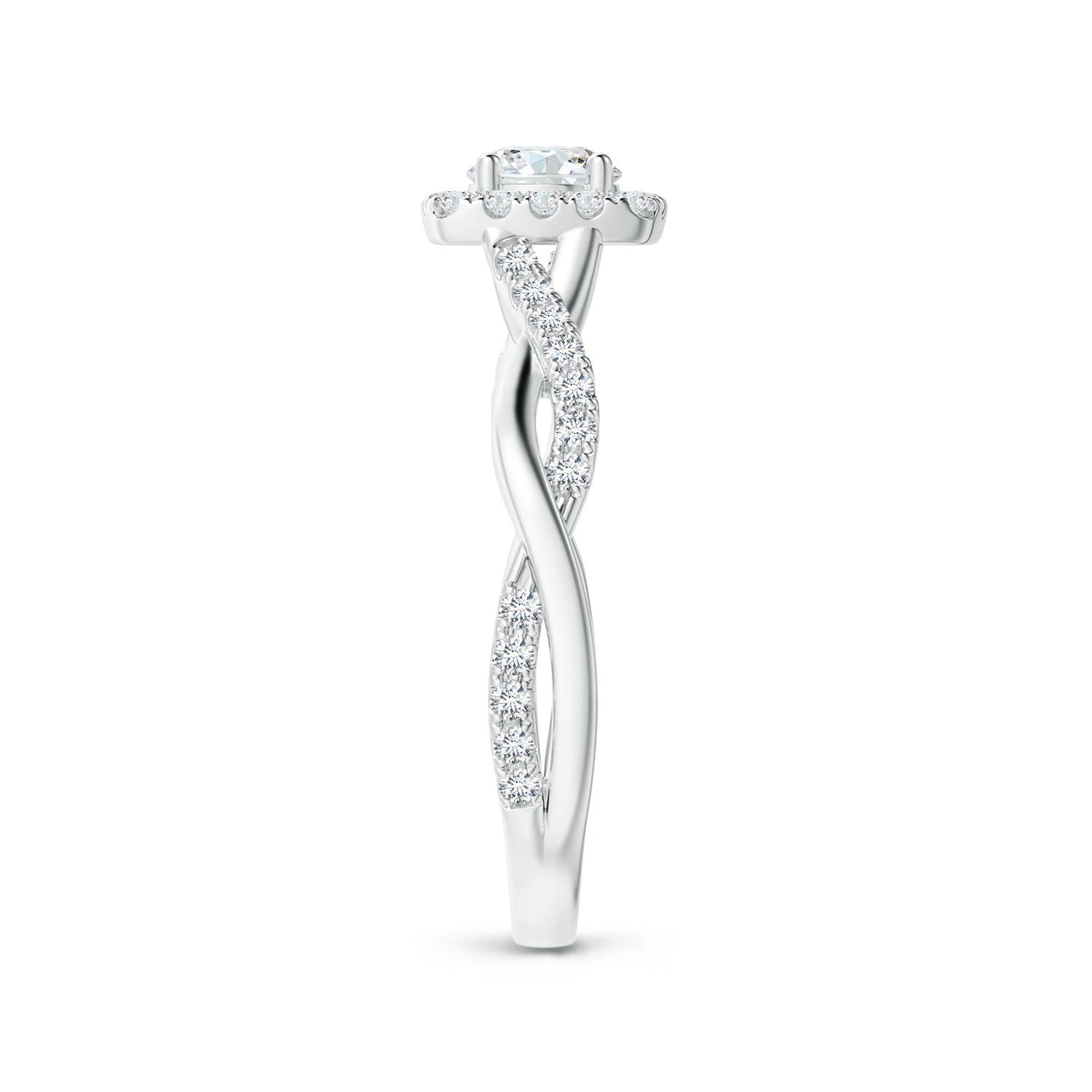 G, VS2 / 0.75 CT / 14 KT White Gold