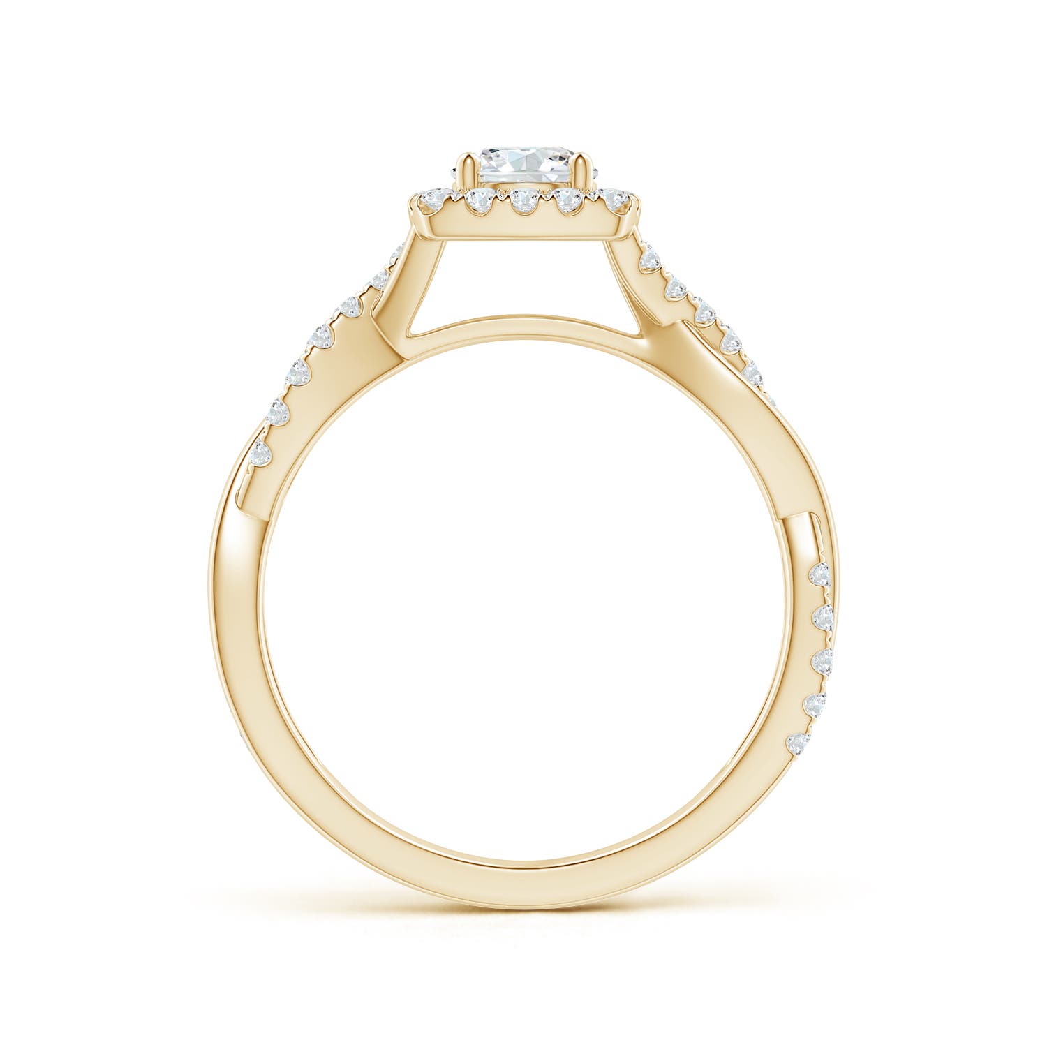 G, VS2 / 0.75 CT / 14 KT Yellow Gold