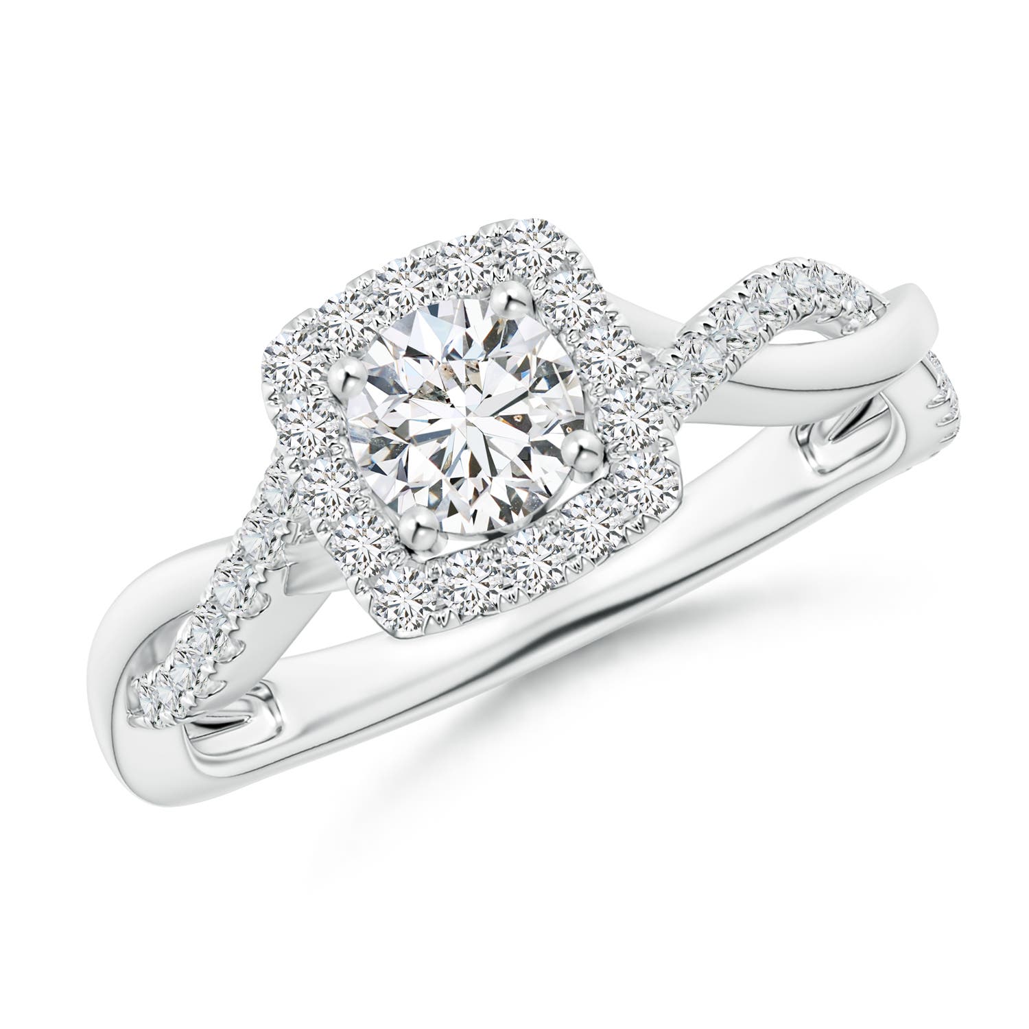 H, SI2 / 0.75 CT / 14 KT White Gold