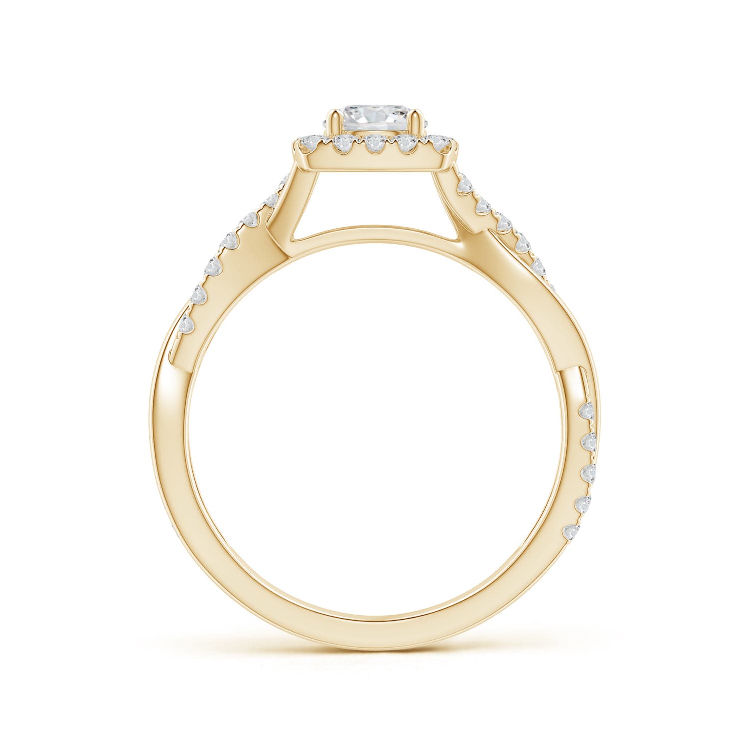 H, SI2 / 0.75 CT / 14 KT Yellow Gold