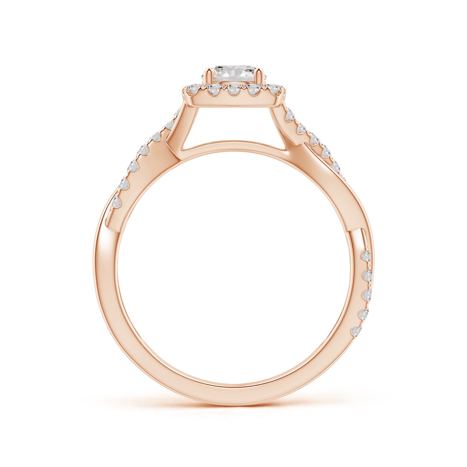 I-J, I1-I2 / 0.75 CT / 14 KT Rose Gold