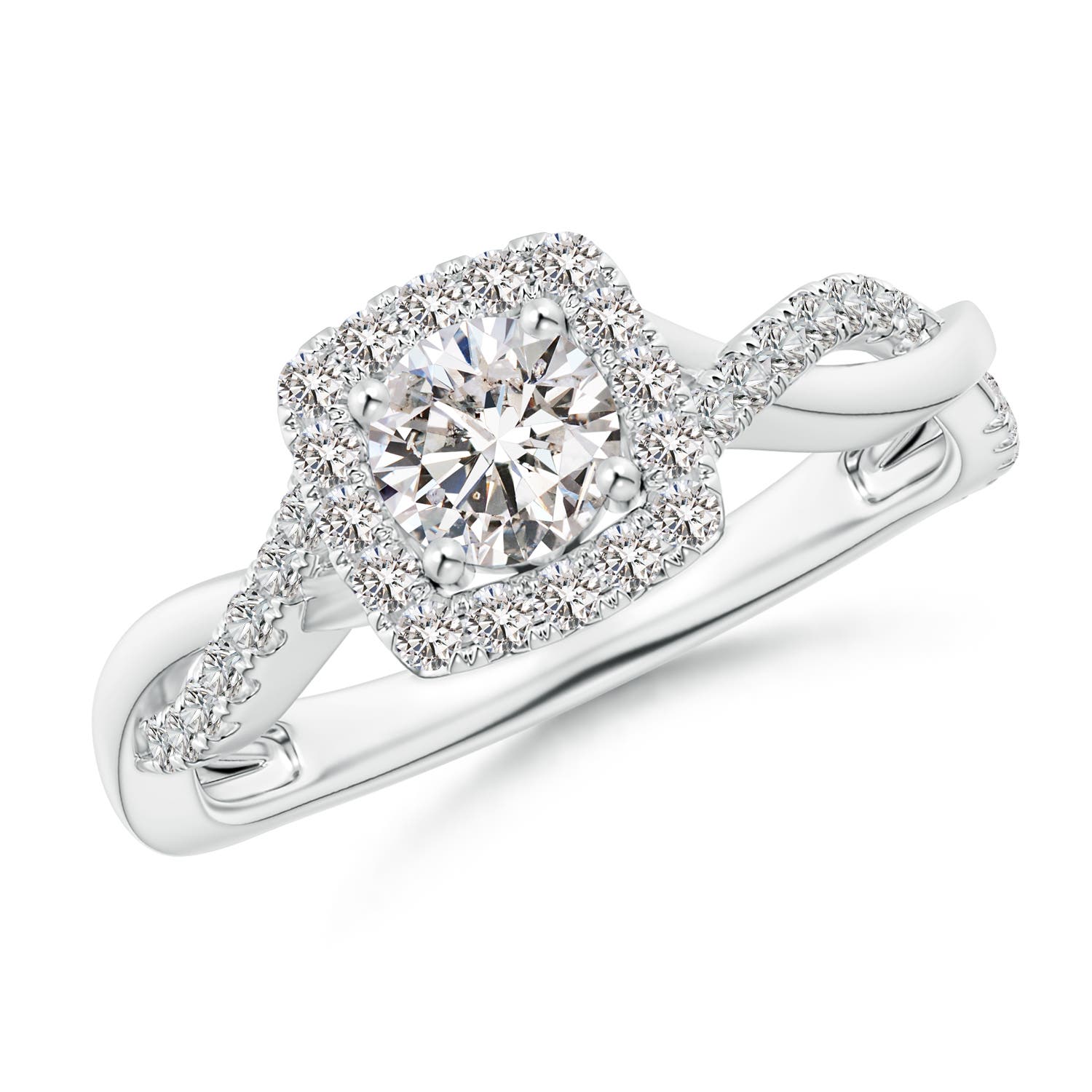 I-J, I1-I2 / 0.75 CT / 14 KT White Gold