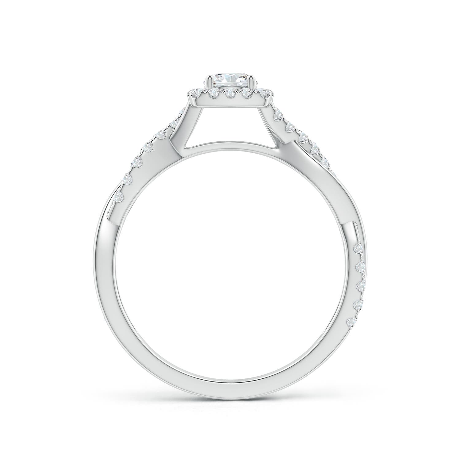 G, VS2 / 0.48 CT / 14 KT White Gold