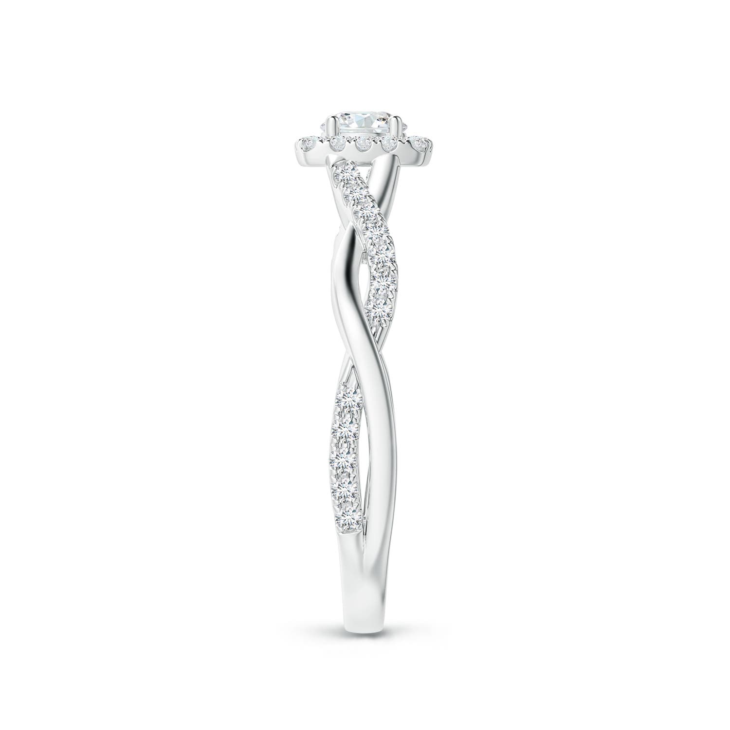 G, VS2 / 0.48 CT / 14 KT White Gold