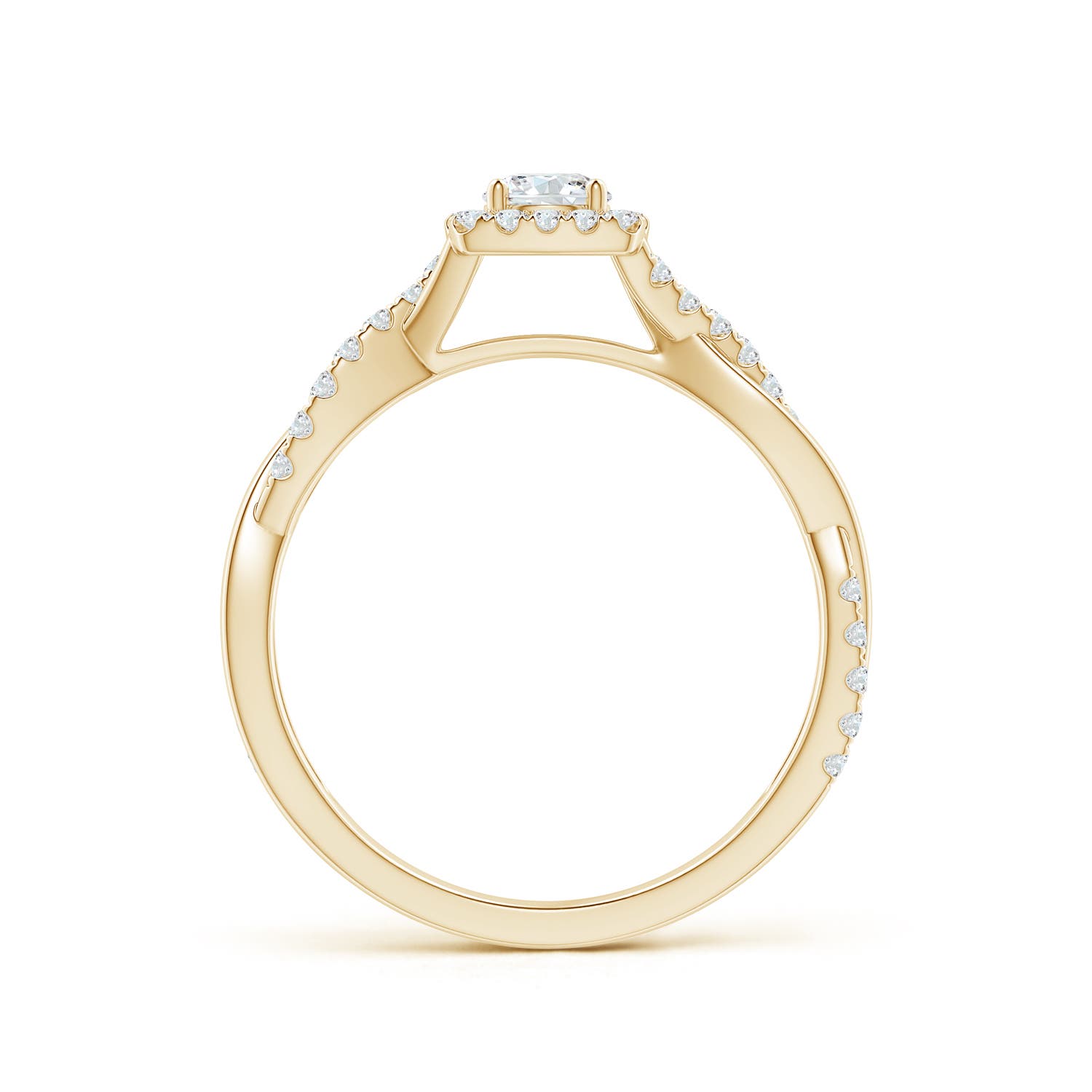 G, VS2 / 0.48 CT / 14 KT Yellow Gold