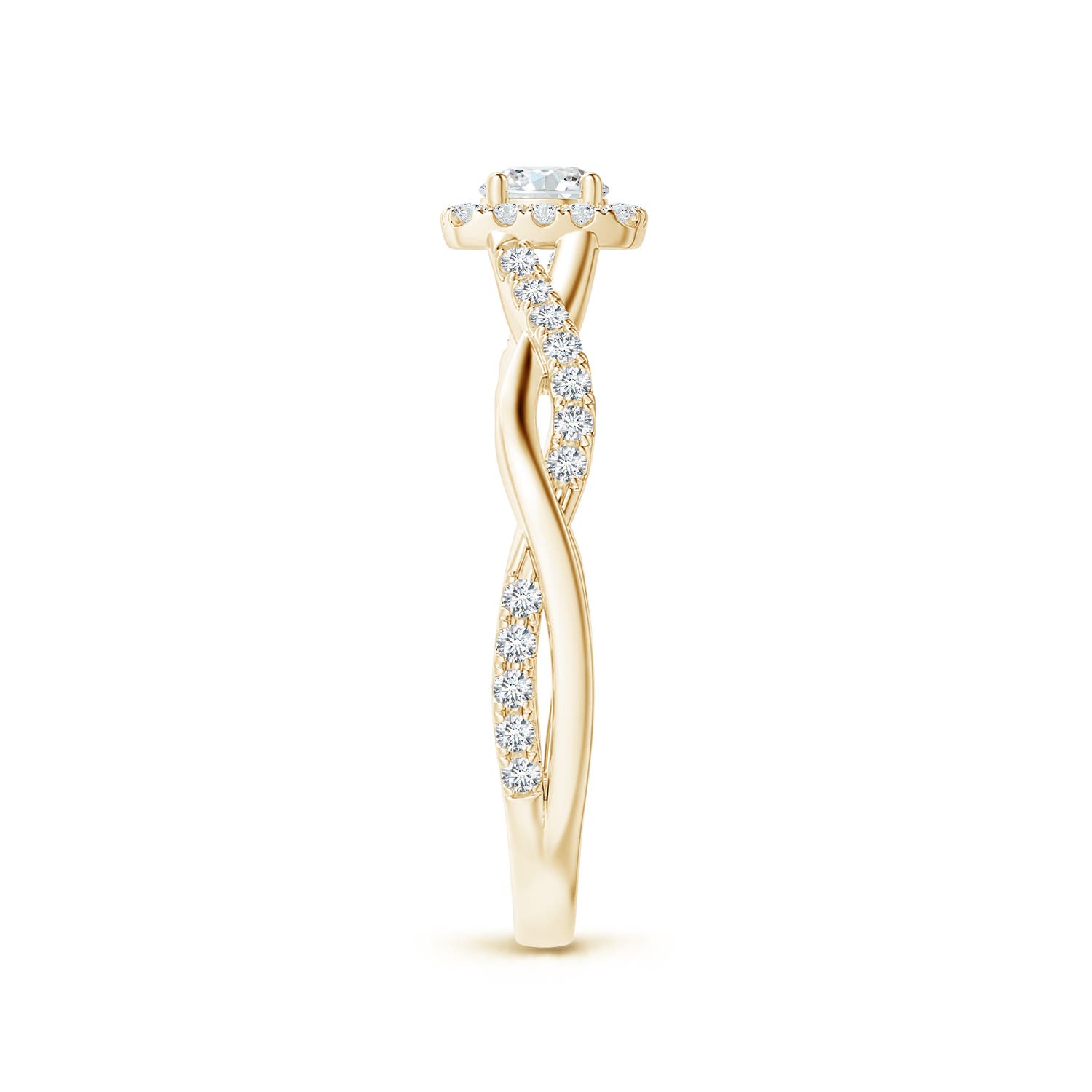 G, VS2 / 0.48 CT / 14 KT Yellow Gold