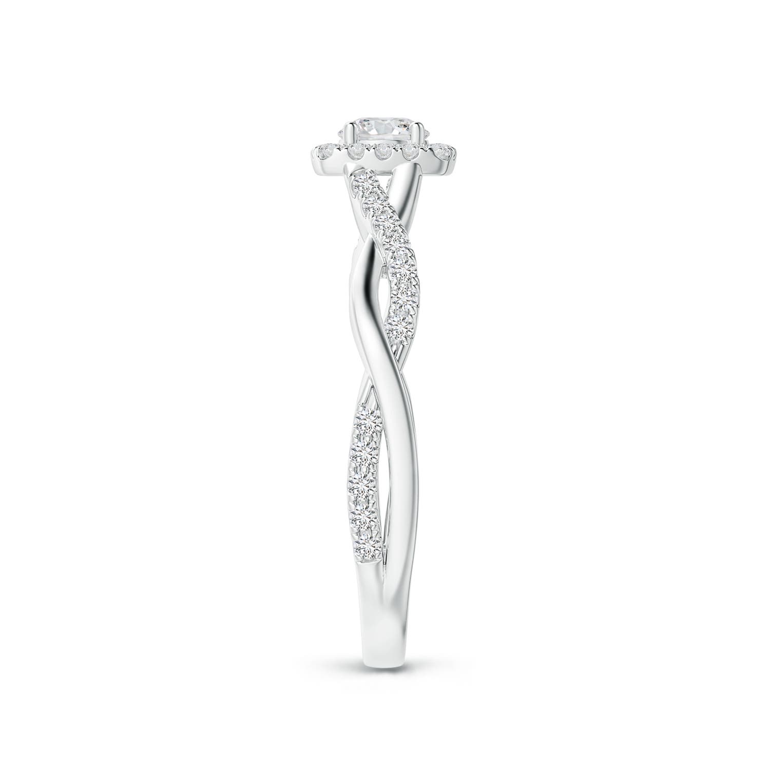 H, SI2 / 0.48 CT / 14 KT White Gold