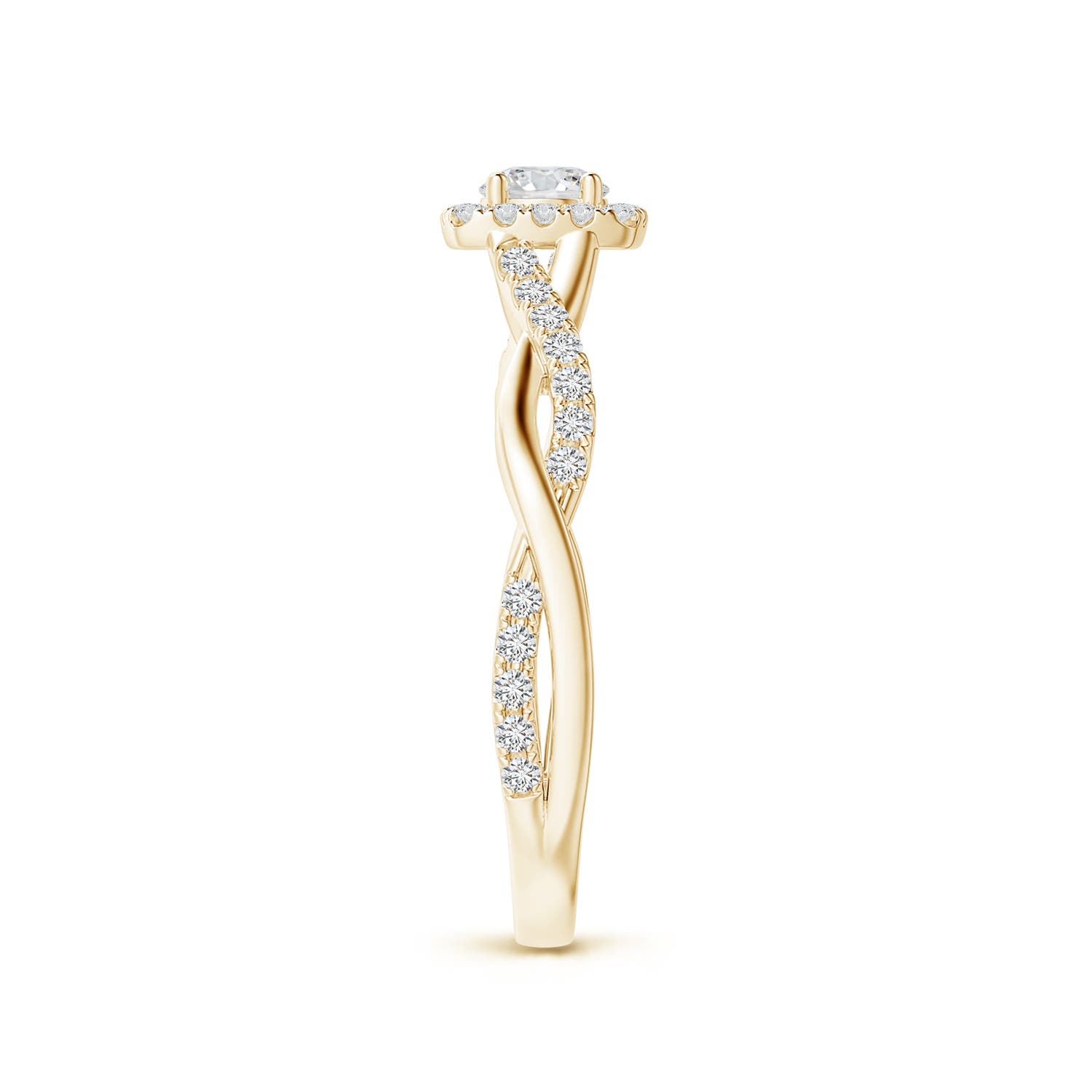 H, SI2 / 0.48 CT / 14 KT Yellow Gold