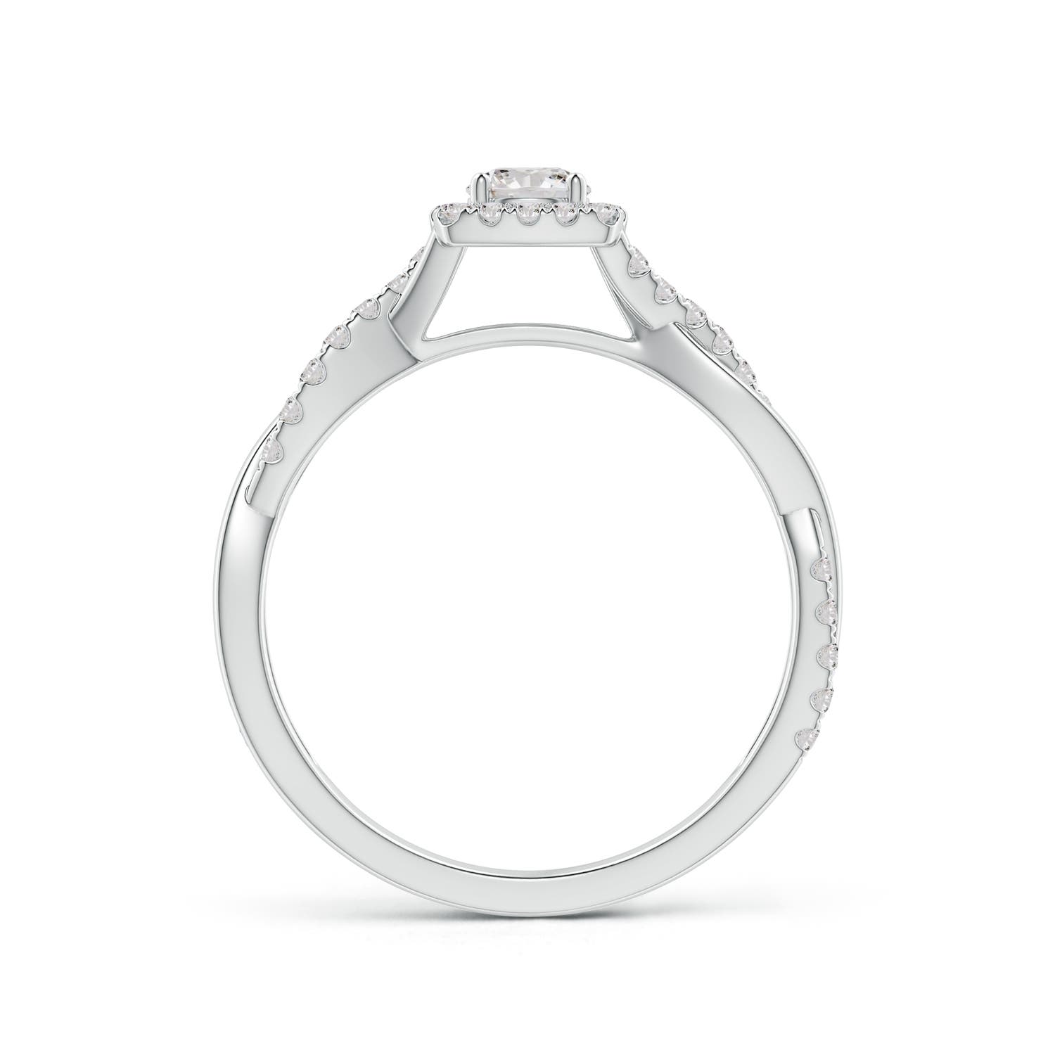 I-J, I1-I2 / 0.48 CT / 14 KT White Gold