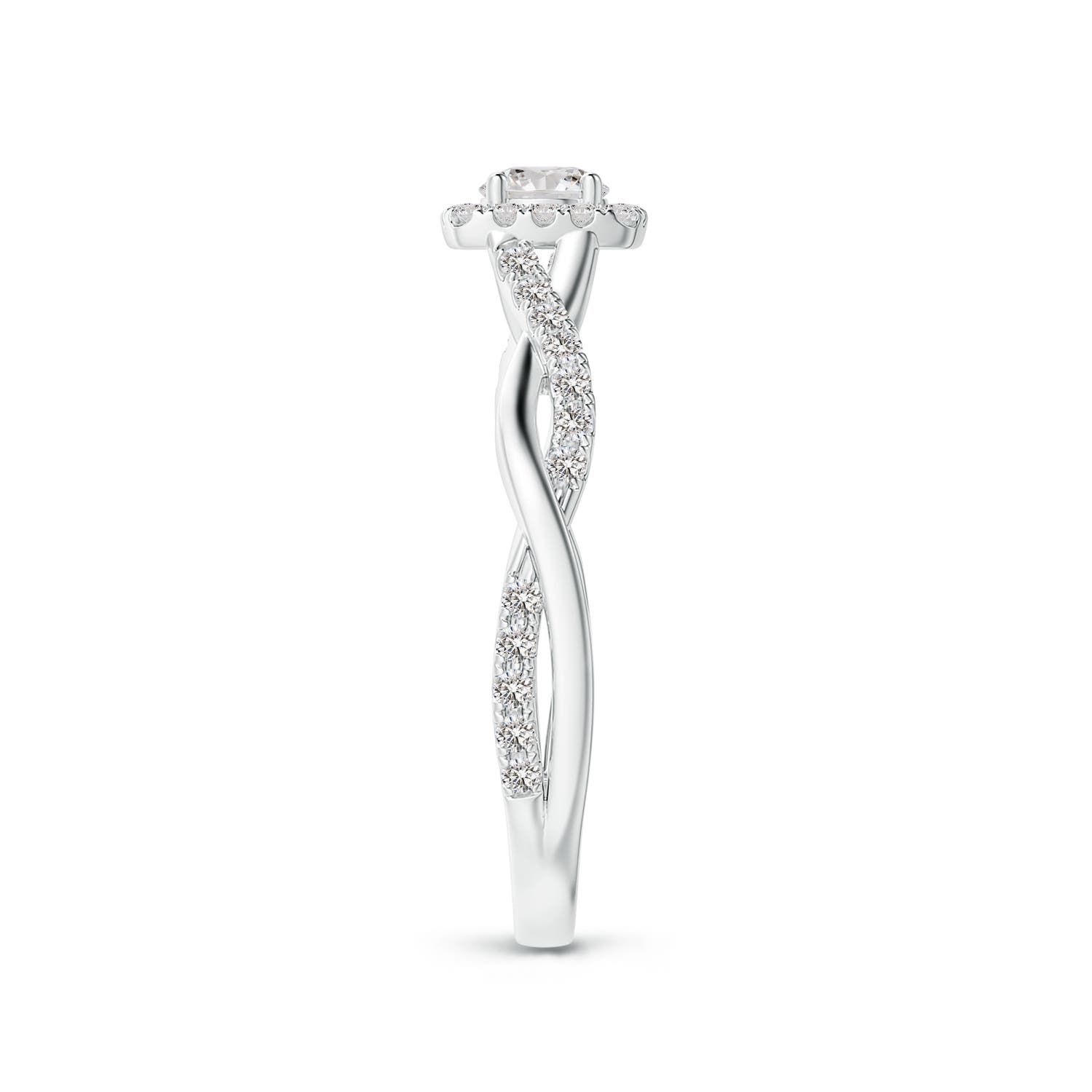 I-J, I1-I2 / 0.48 CT / 14 KT White Gold