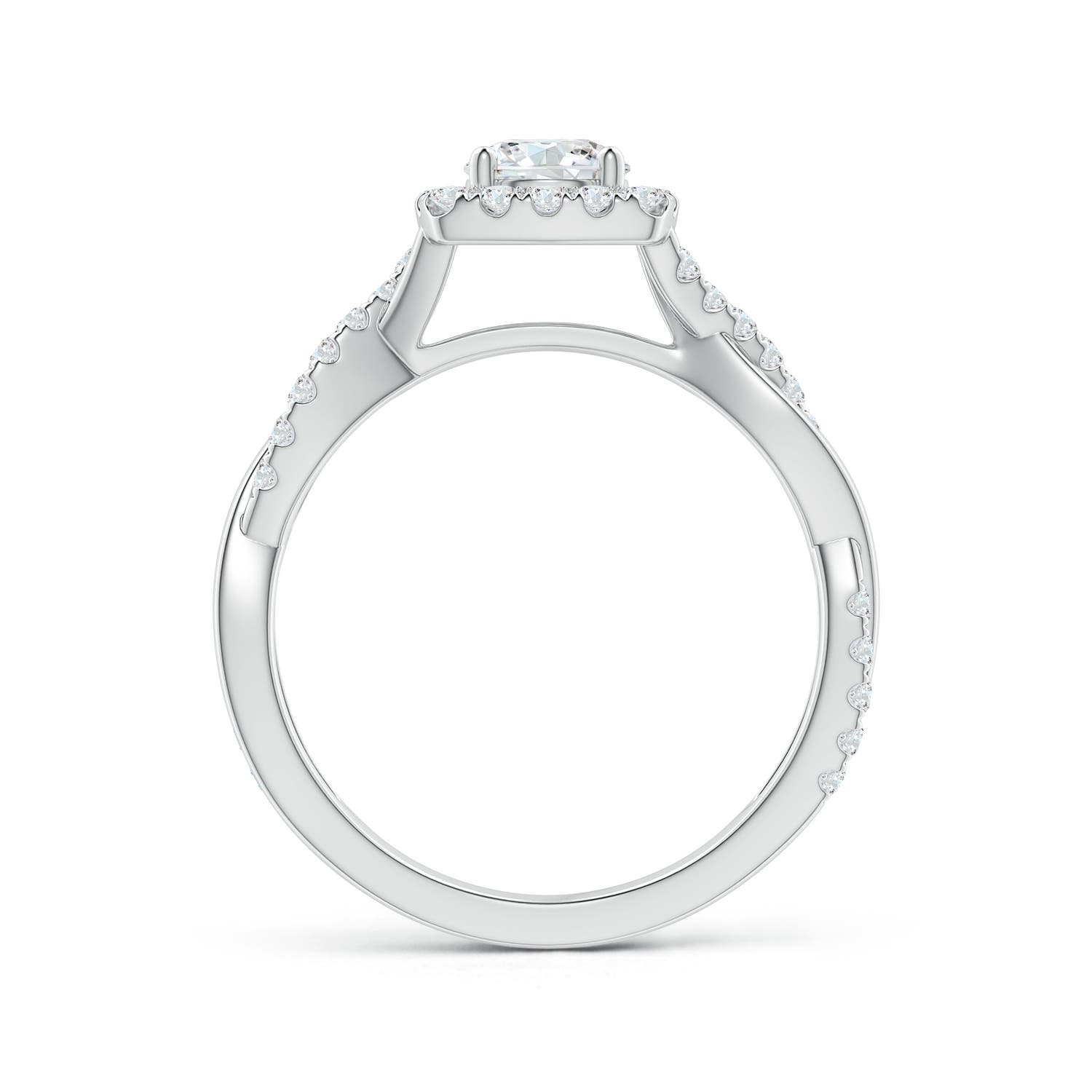 G, VS2 / 0.98 CT / 14 KT White Gold