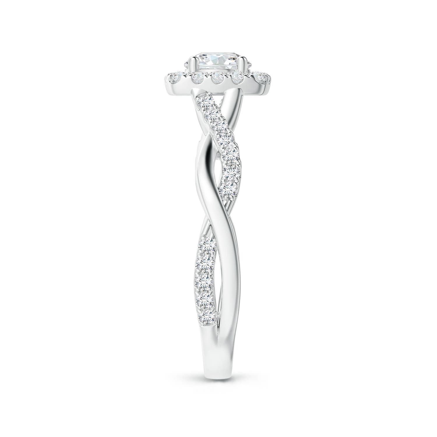 G, VS2 / 0.98 CT / 14 KT White Gold