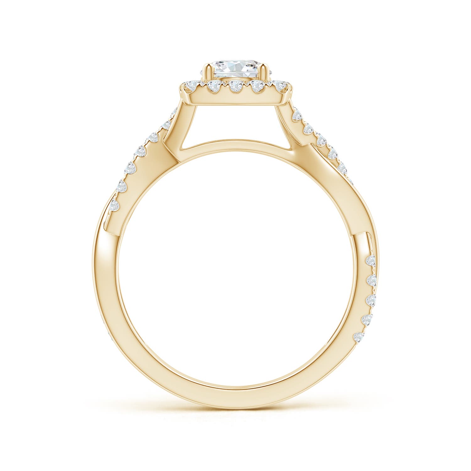 G, VS2 / 0.98 CT / 14 KT Yellow Gold