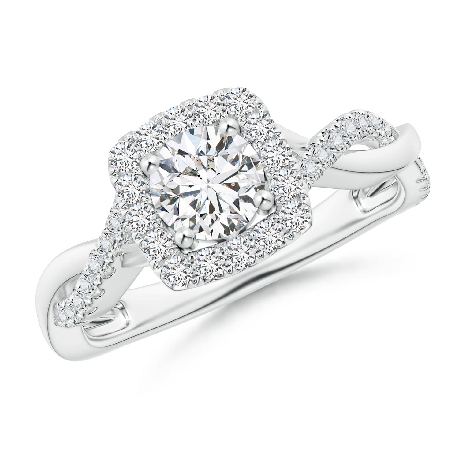 H, SI2 / 0.98 CT / 14 KT White Gold