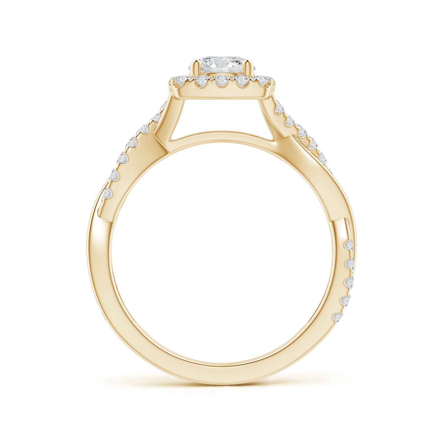 H, SI2 / 0.98 CT / 14 KT Yellow Gold