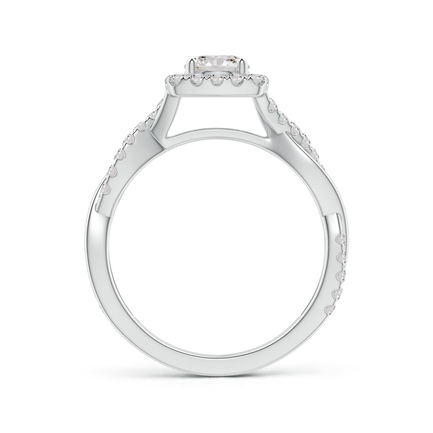 I-J, I1-I2 / 0.98 CT / 14 KT White Gold