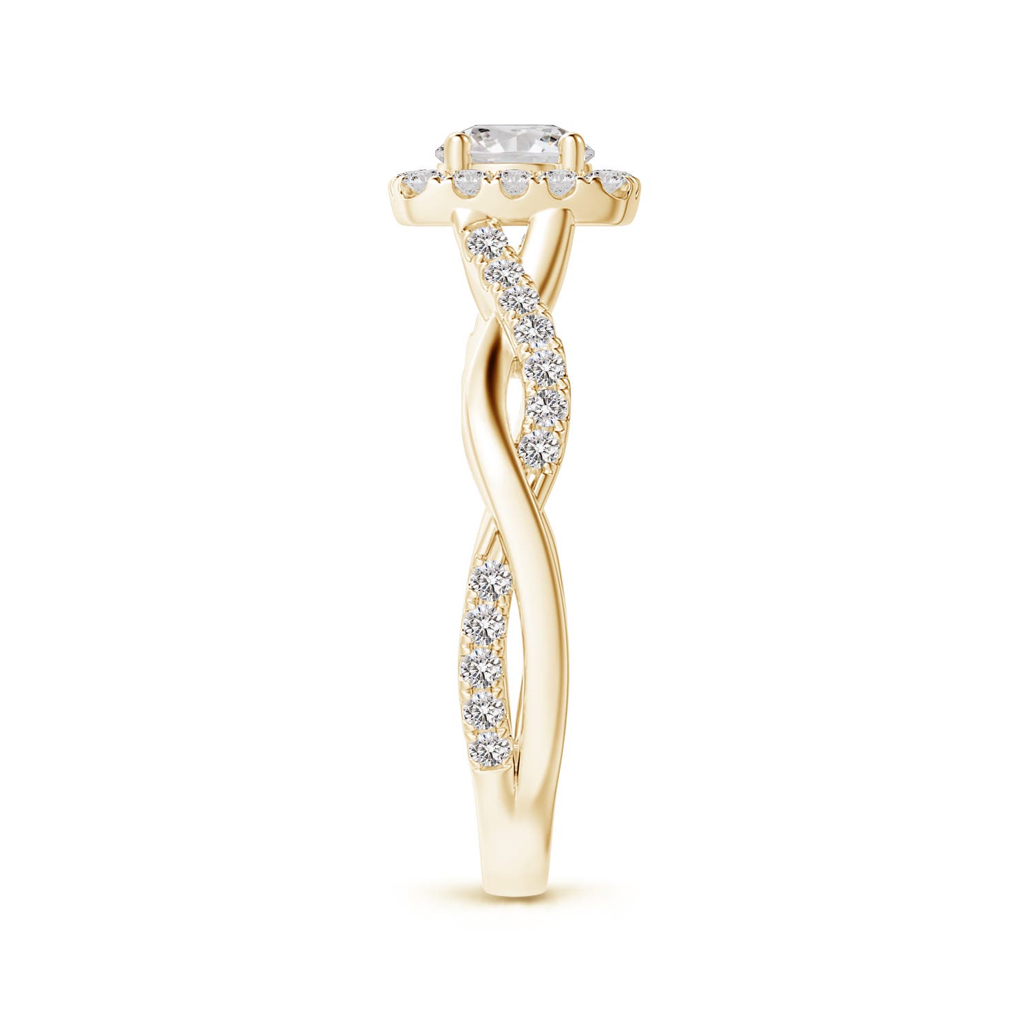 I-J, I1-I2 / 0.98 CT / 14 KT Yellow Gold