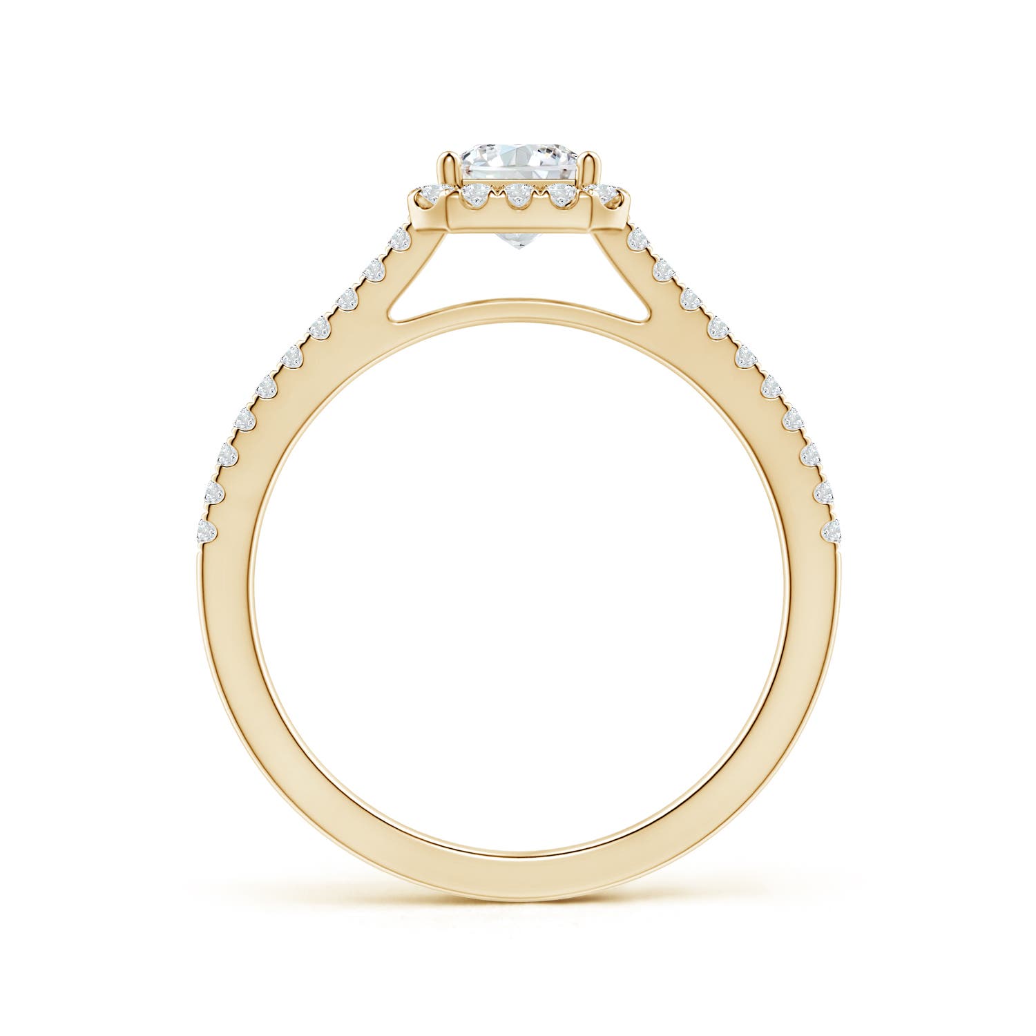 G, VS2 / 0.77 CT / 14 KT Yellow Gold