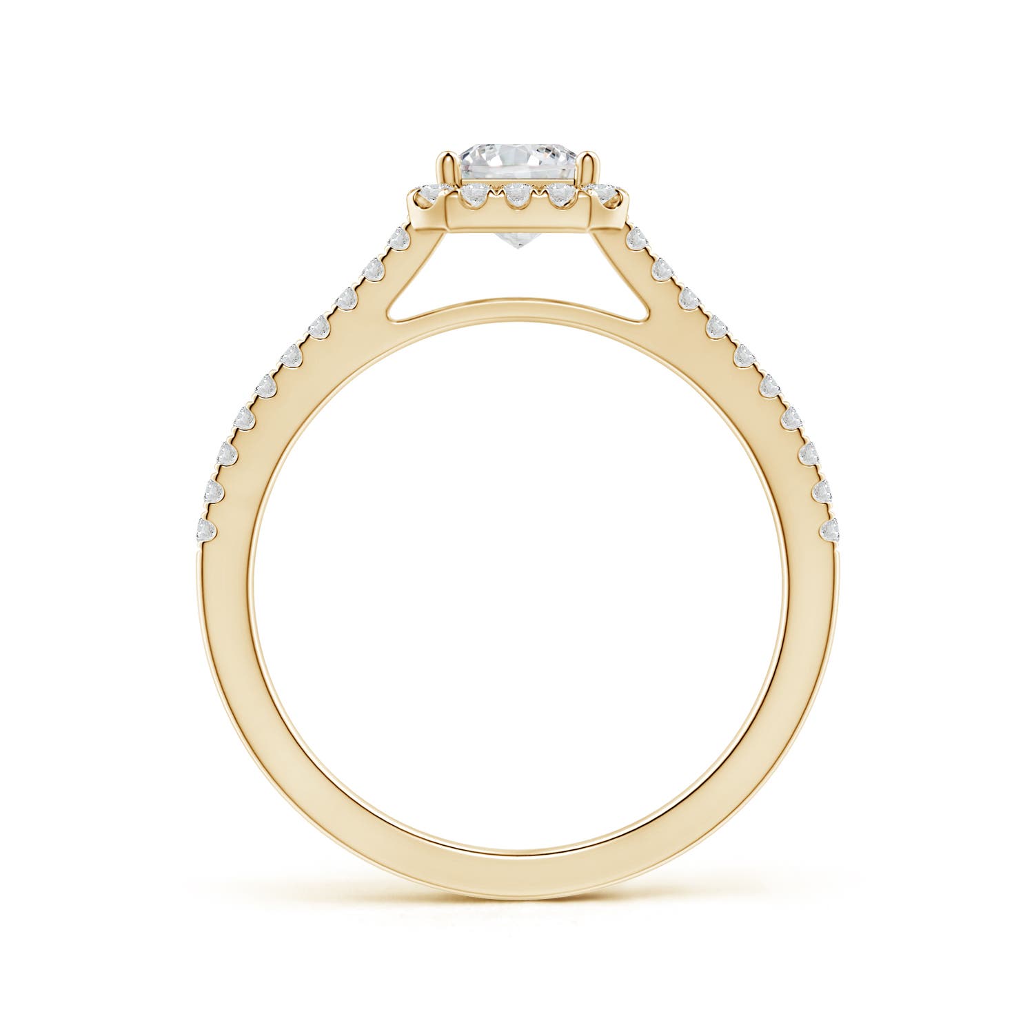 H, SI2 / 0.77 CT / 14 KT Yellow Gold