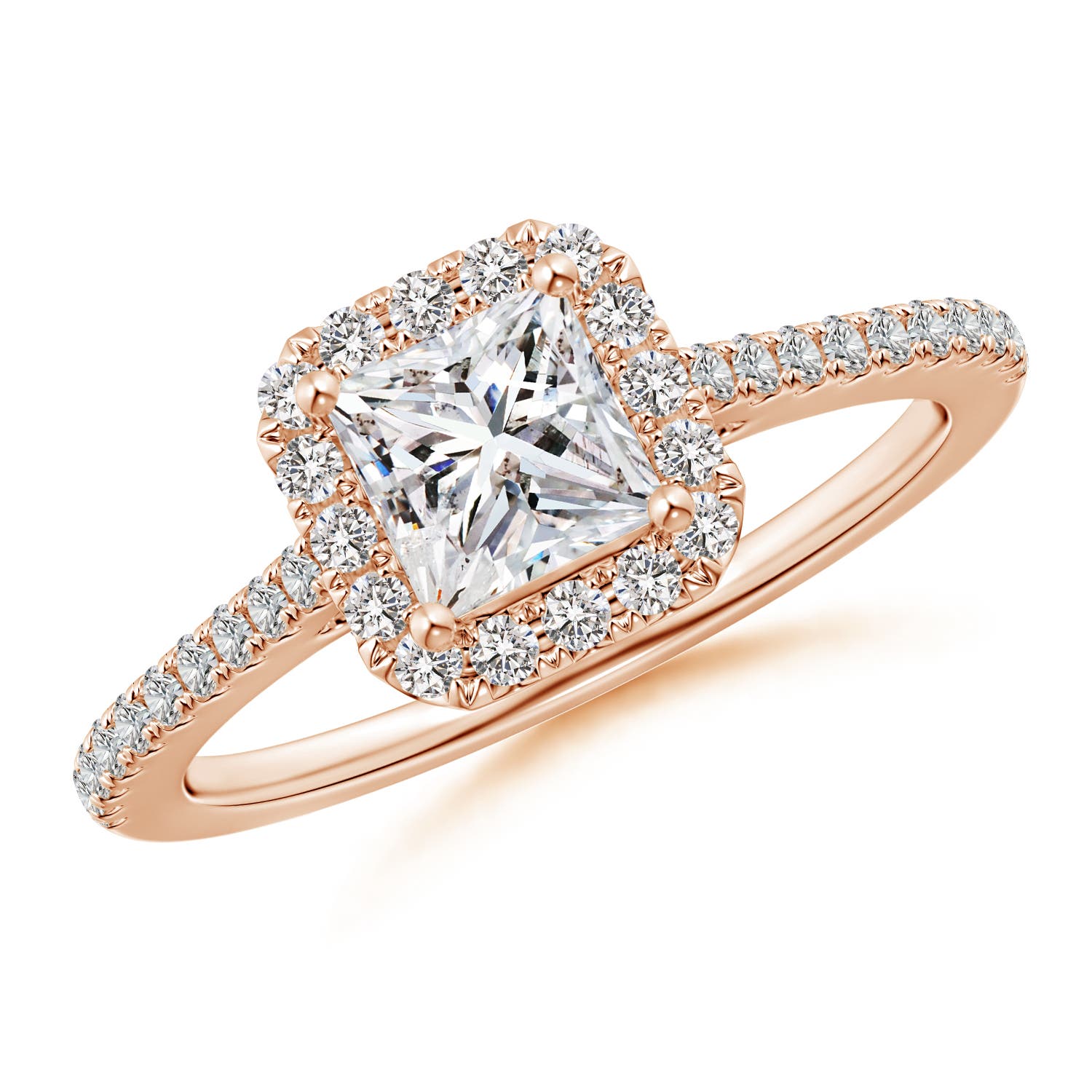 I-J, I1-I2 / 1.02 CT / 14 KT Rose Gold