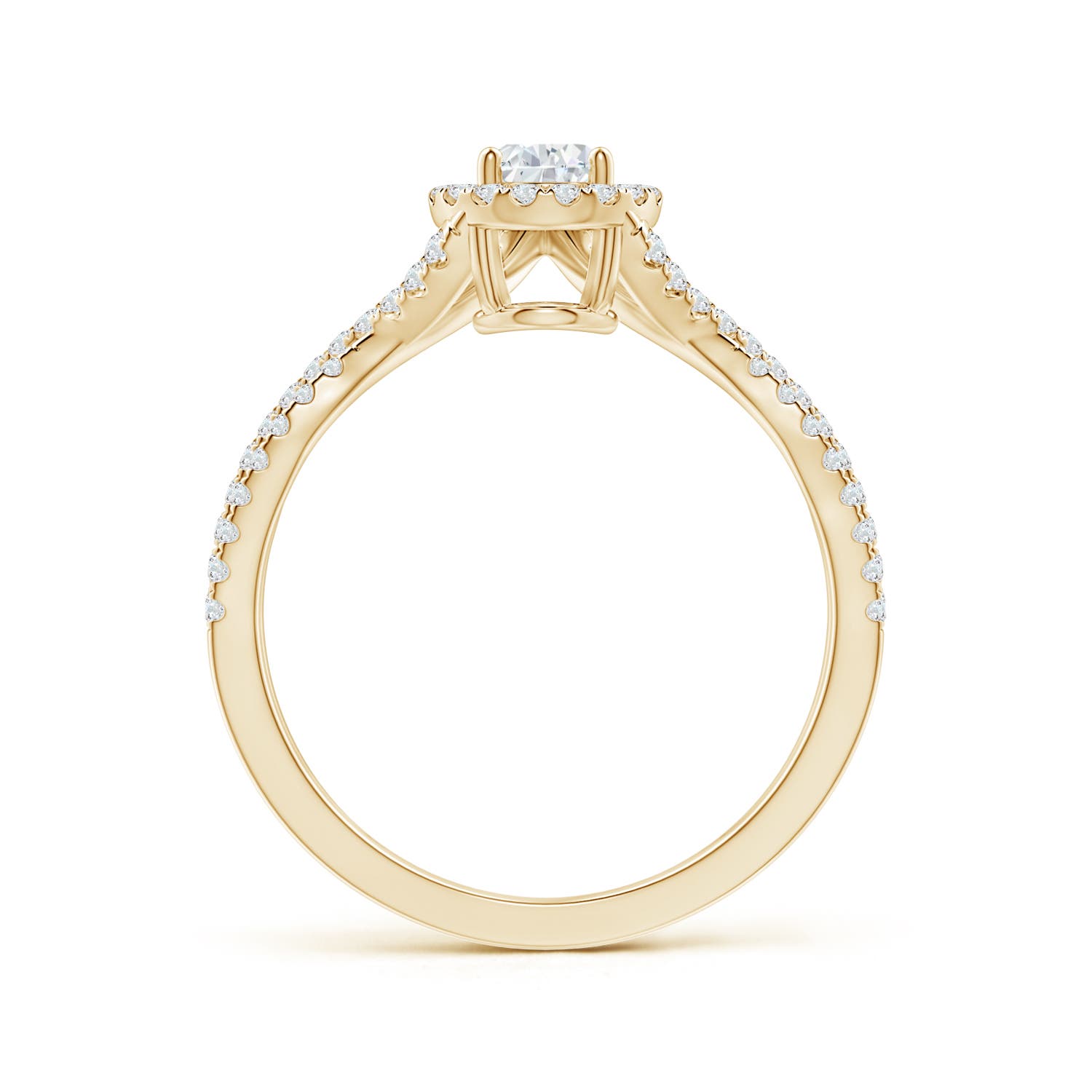 G, VS2 / 0.76 CT / 14 KT Yellow Gold