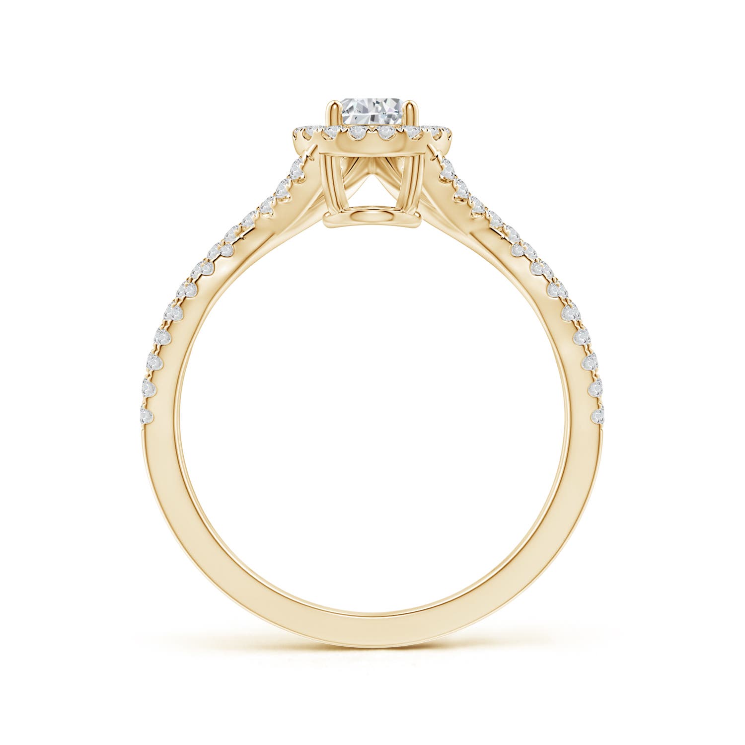 H, SI2 / 0.76 CT / 14 KT Yellow Gold