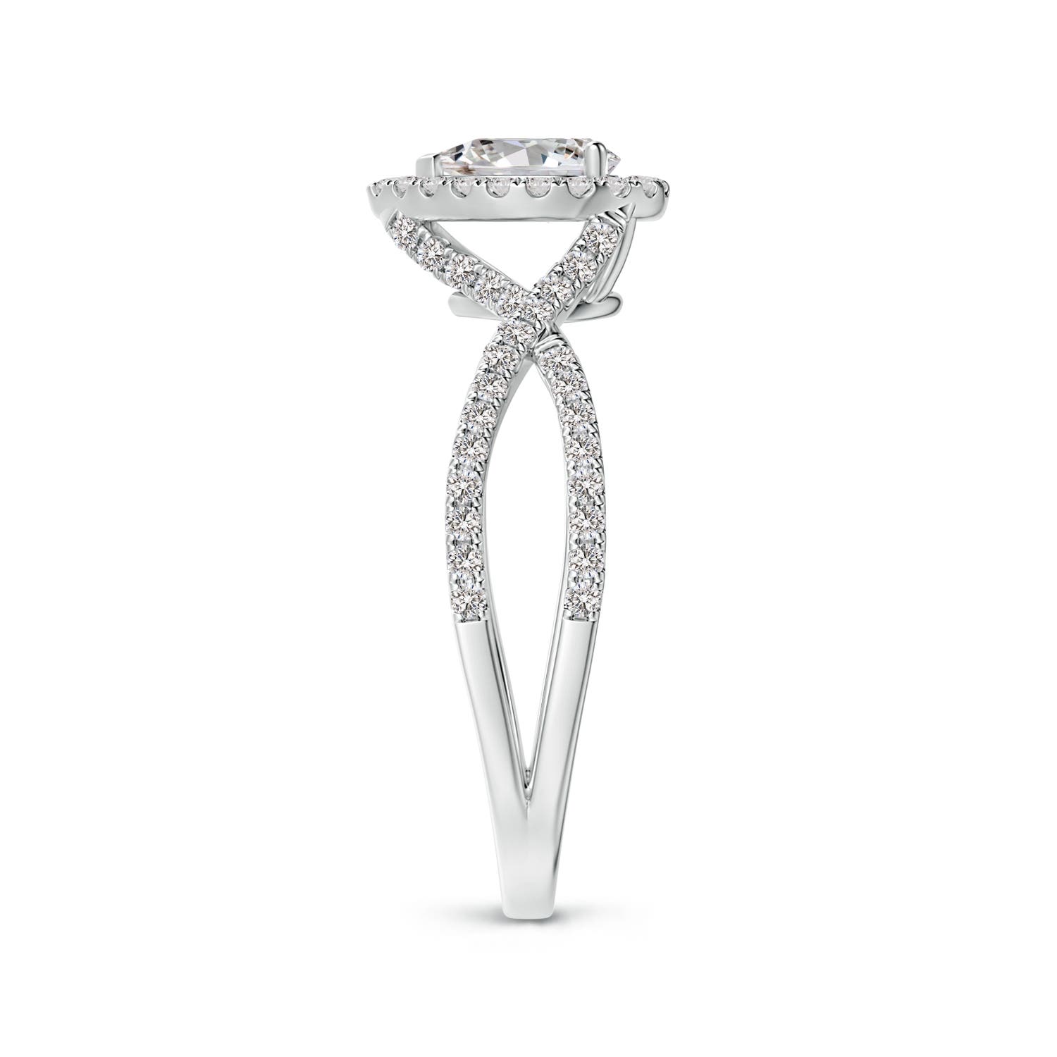 I-J, I1-I2 / 0.76 CT / 14 KT White Gold