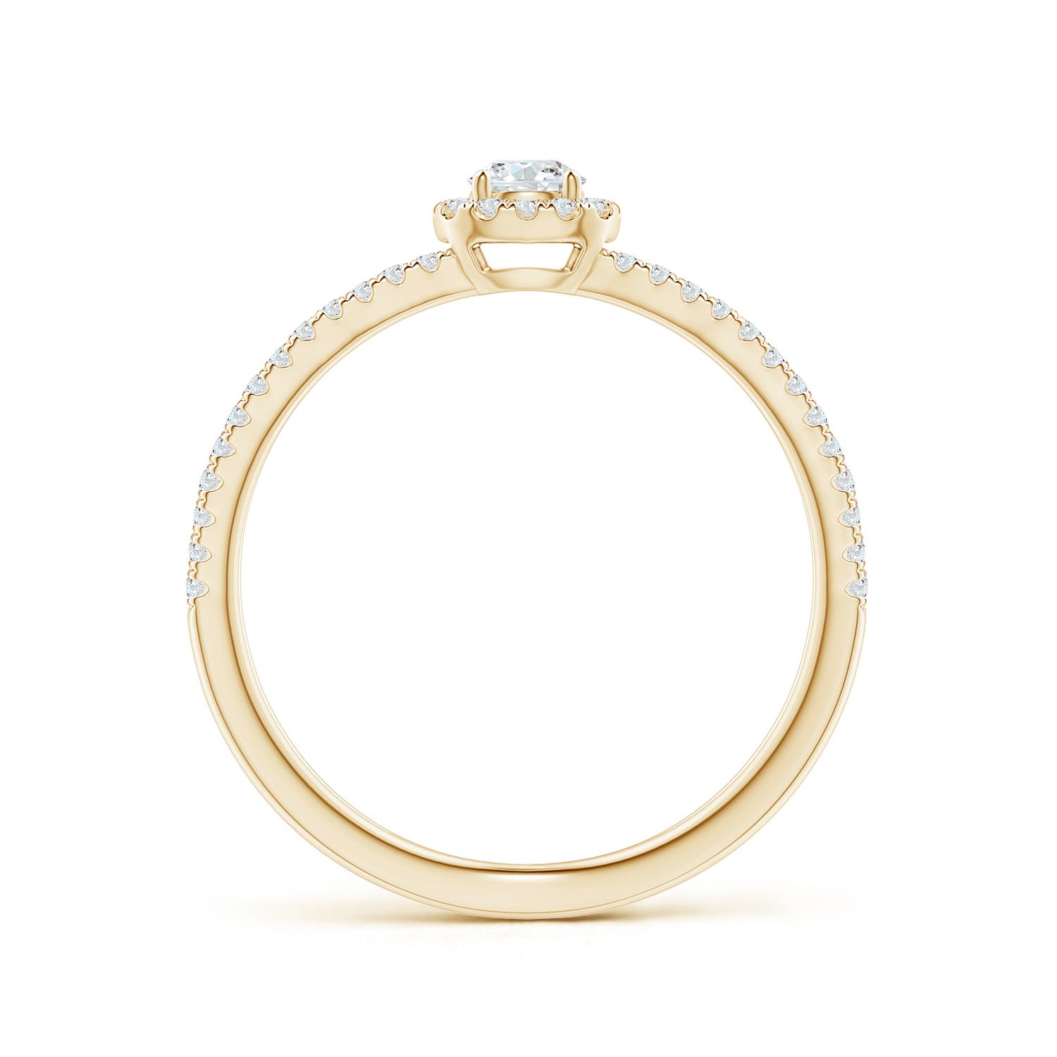 G, VS2 / 0.41 CT / 14 KT Yellow Gold