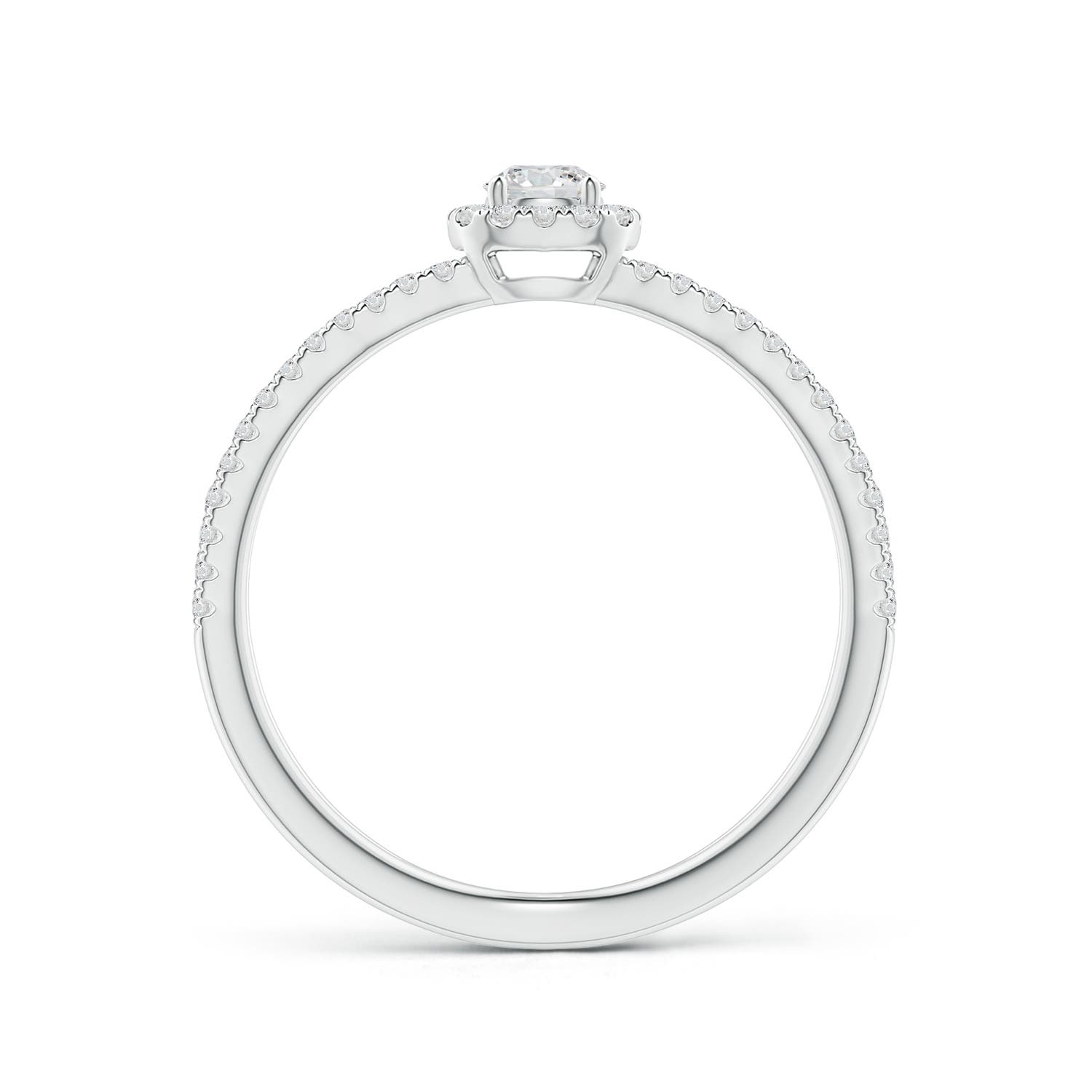 H, SI2 / 0.41 CT / 14 KT White Gold