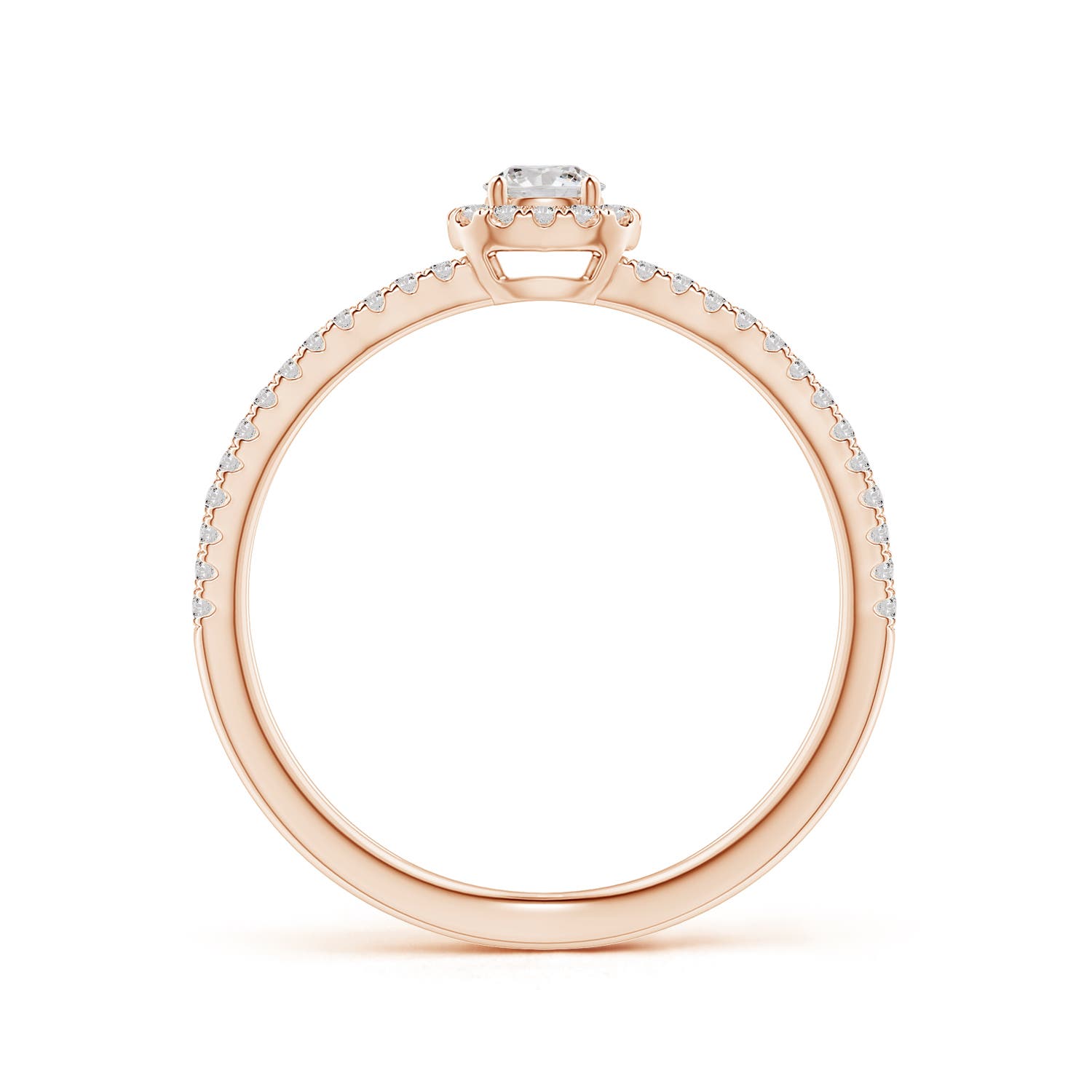 I-J, I1-I2 / 0.41 CT / 14 KT Rose Gold