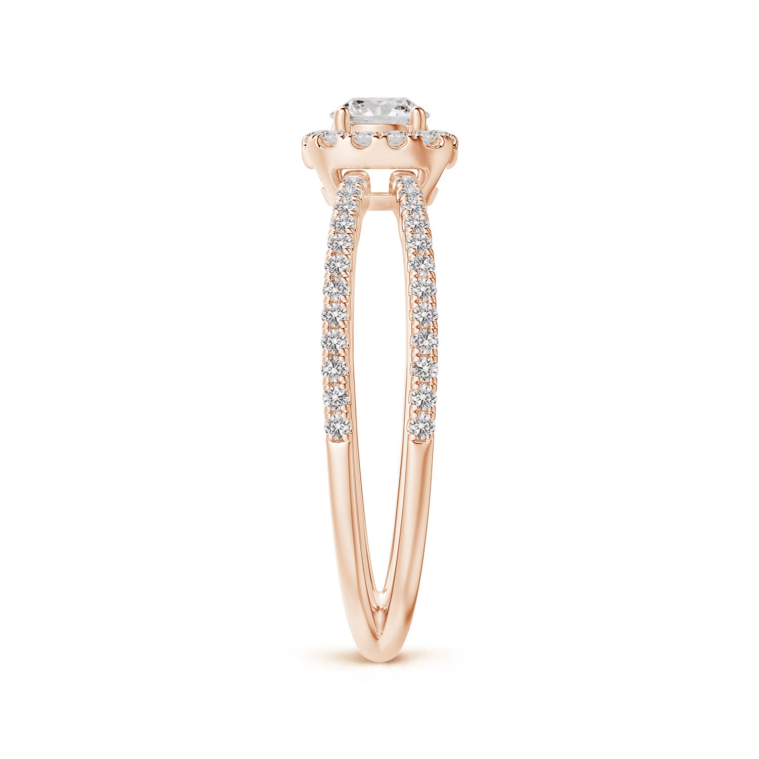 I-J, I1-I2 / 0.57 CT / 14 KT Rose Gold