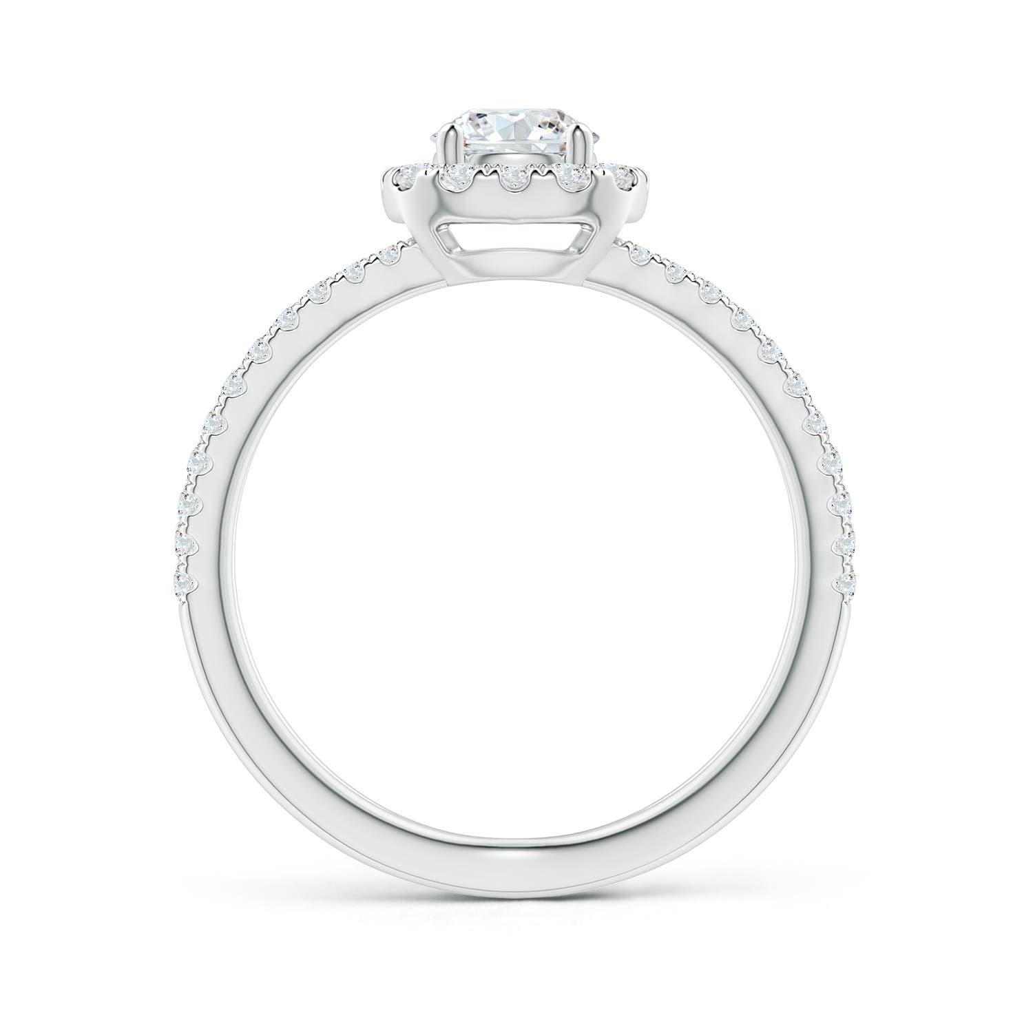 G, VS2 / 0.88 CT / 14 KT White Gold