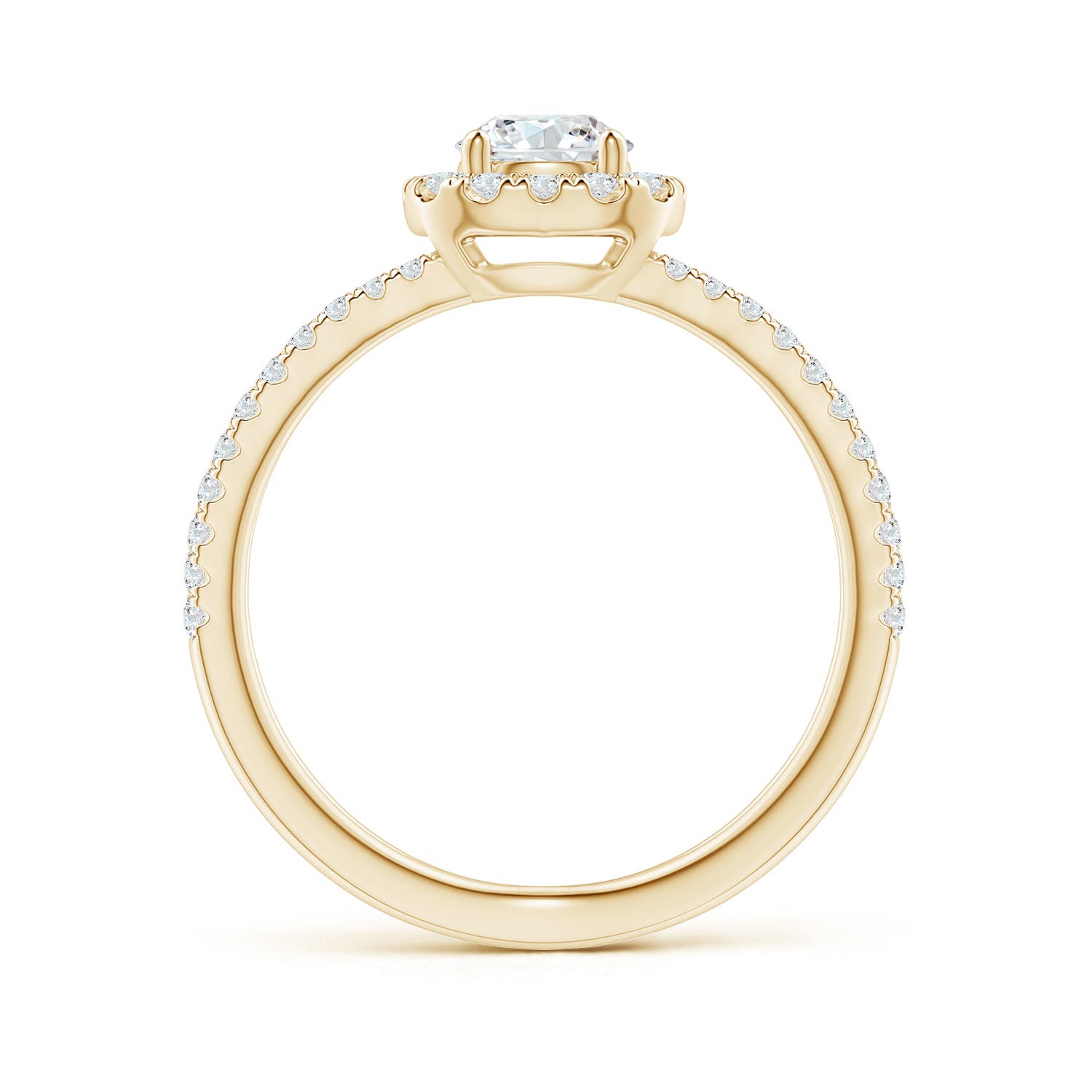 G, VS2 / 0.88 CT / 14 KT Yellow Gold