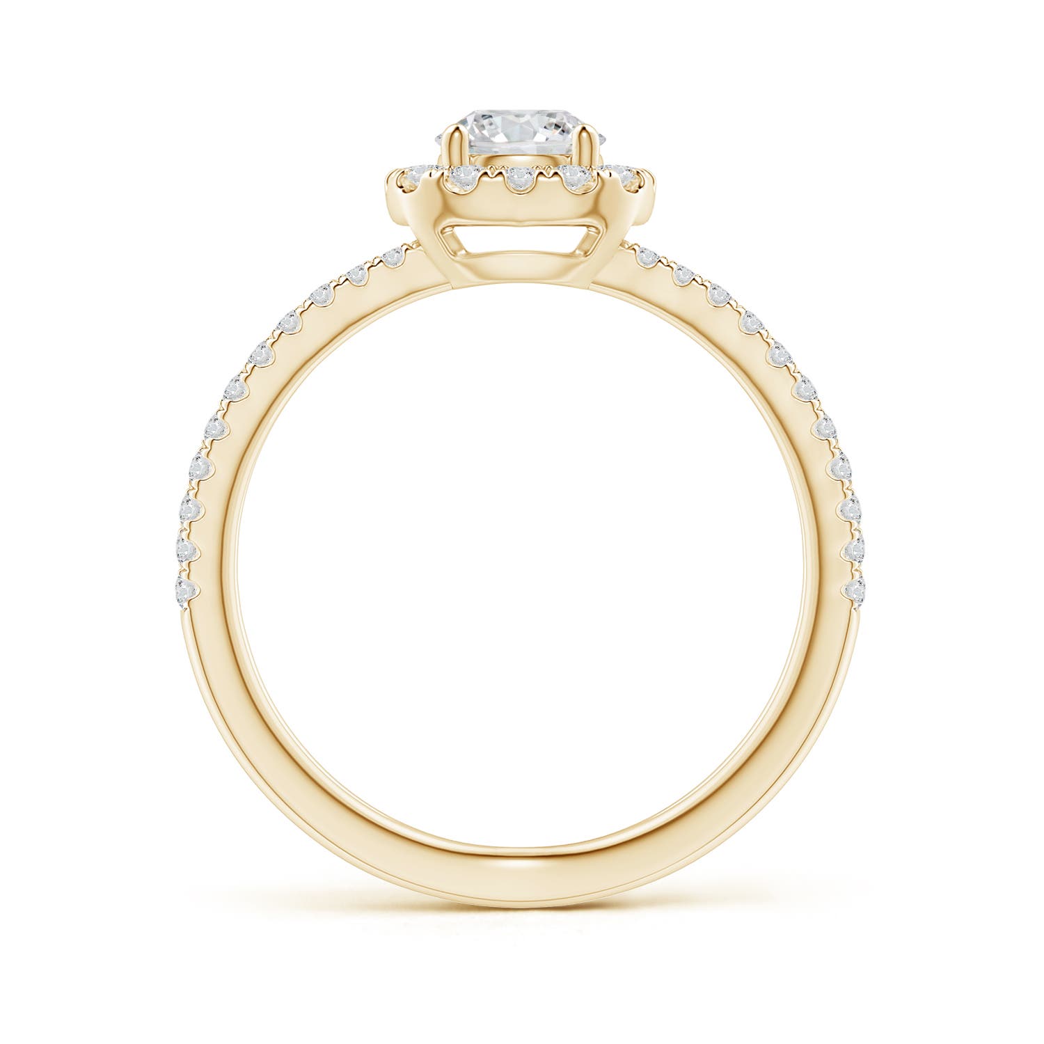 H, SI2 / 0.88 CT / 14 KT Yellow Gold