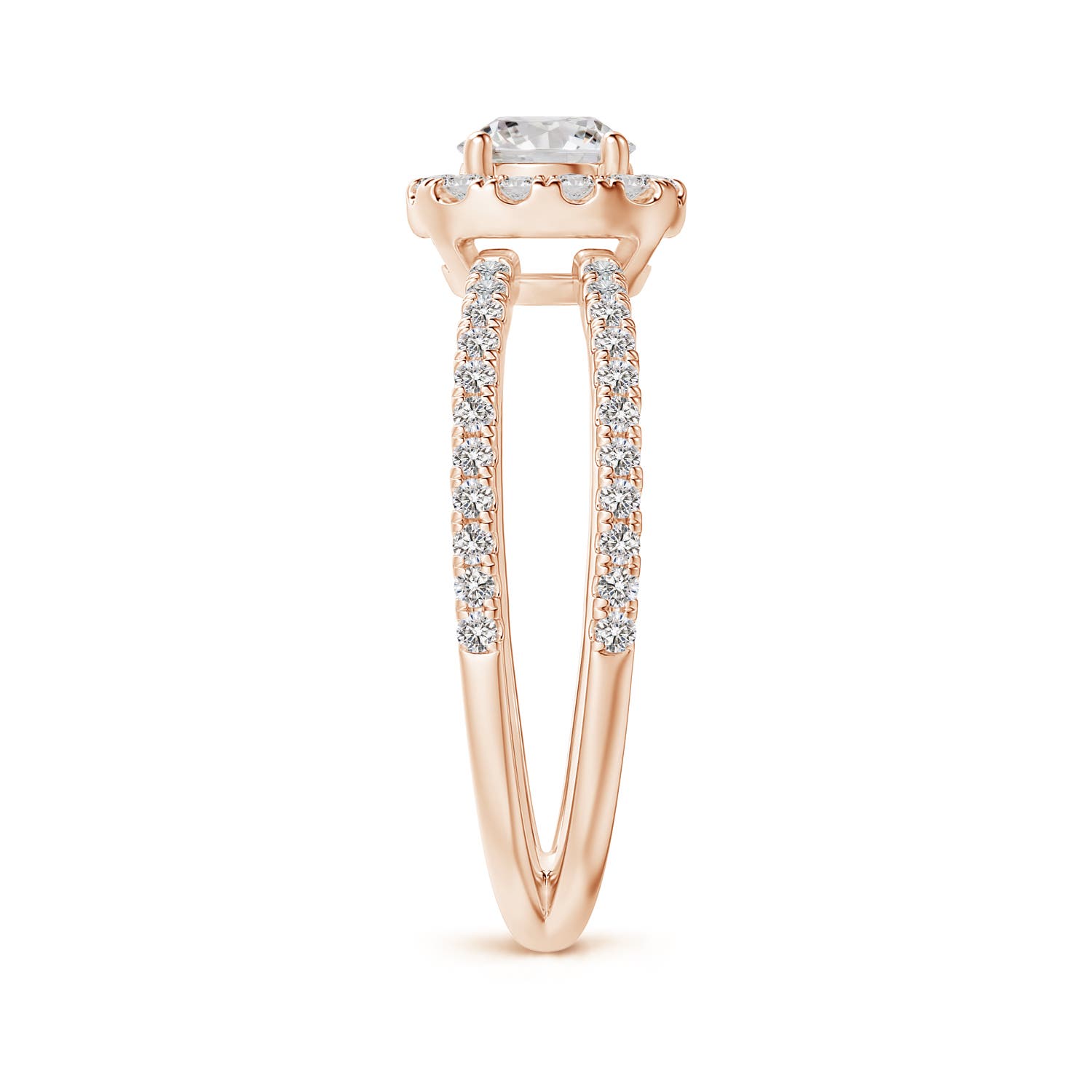 I-J, I1-I2 / 0.88 CT / 14 KT Rose Gold