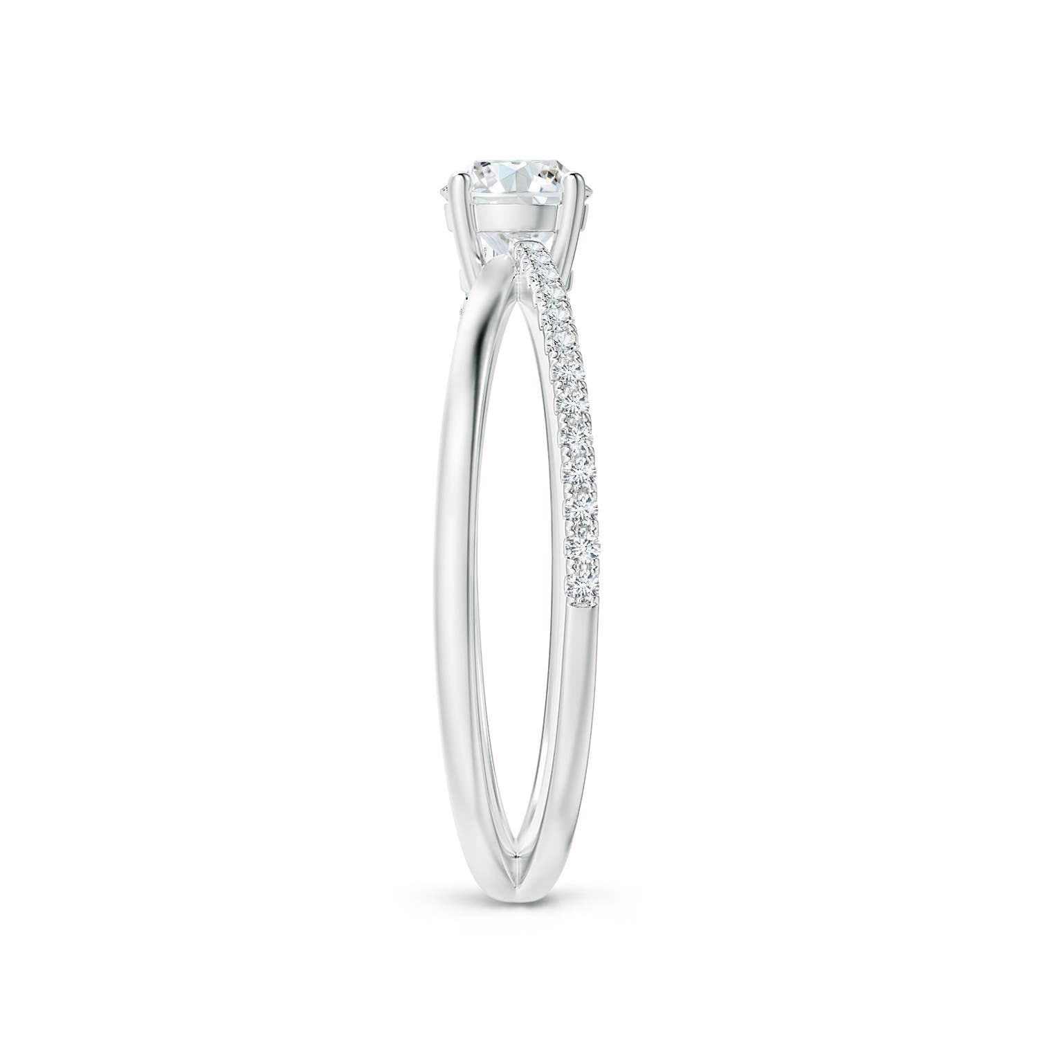 G, VS2 / 0.51 CT / 14 KT White Gold