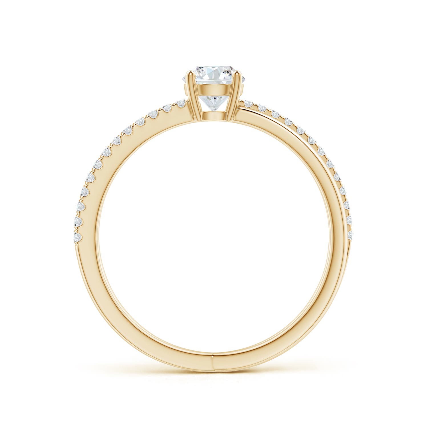 G, VS2 / 0.51 CT / 14 KT Yellow Gold